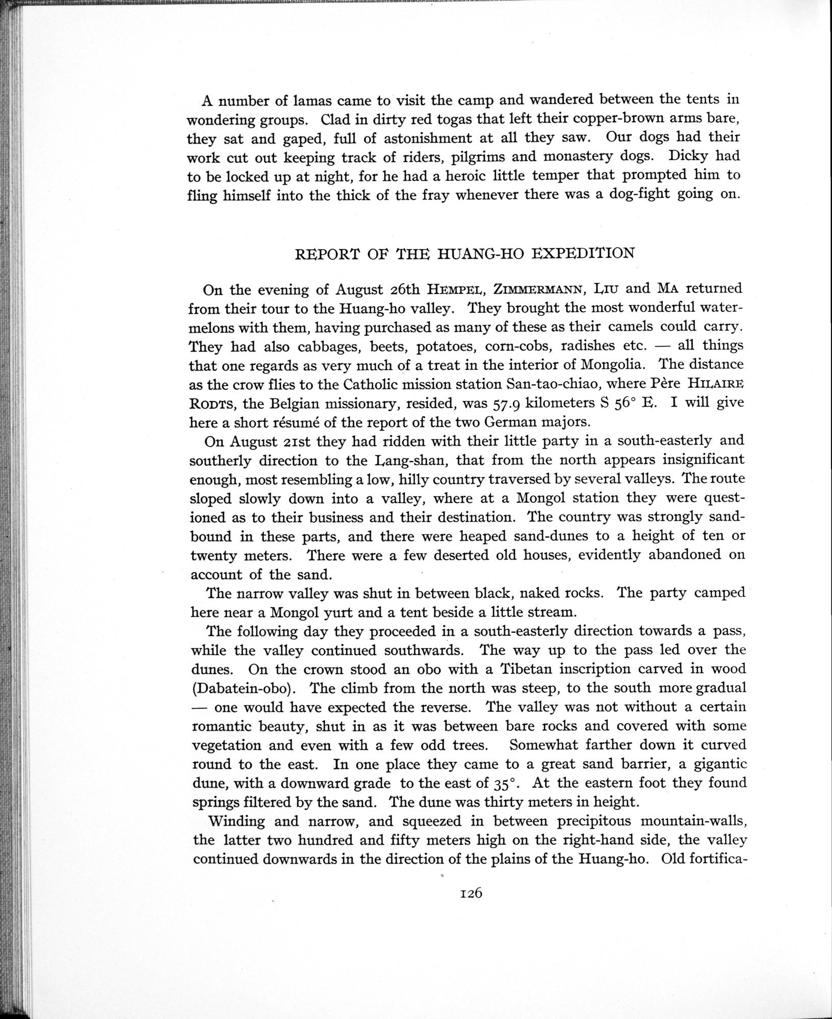 History of the Expedition in Asia, 1927-1935 : vol.1 / Page 184 (Grayscale High Resolution Image)