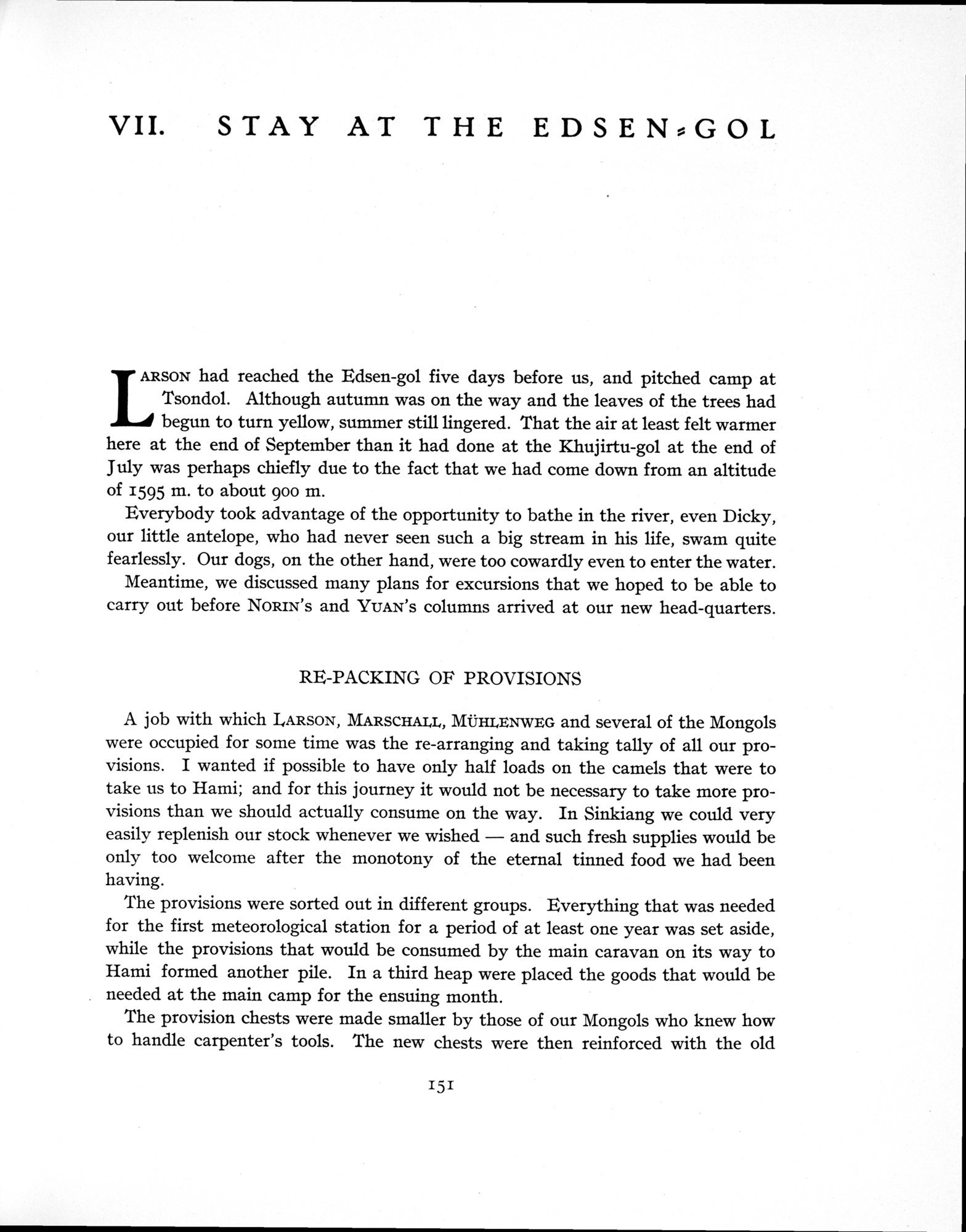 History of the Expedition in Asia, 1927-1935 : vol.1 / Page 217 (Grayscale High Resolution Image)