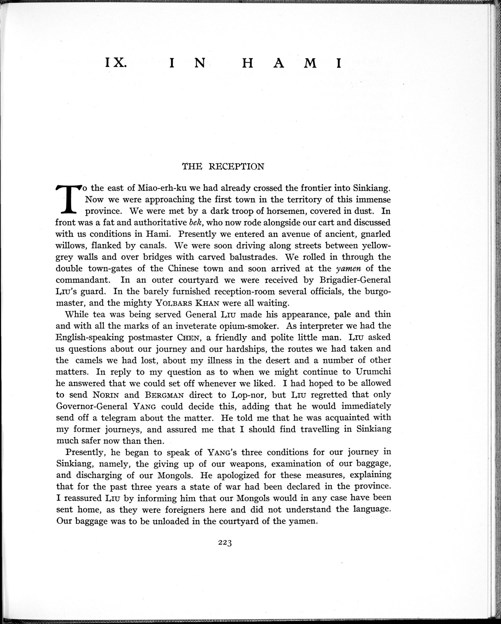 History of the Expedition in Asia, 1927-1935 : vol.1 / Page 299 (Grayscale High Resolution Image)