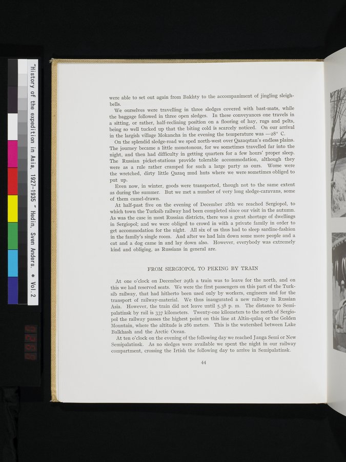 History of the Expedition in Asia, 1927-1935 : vol.2 / Page 74 (Color Image)
