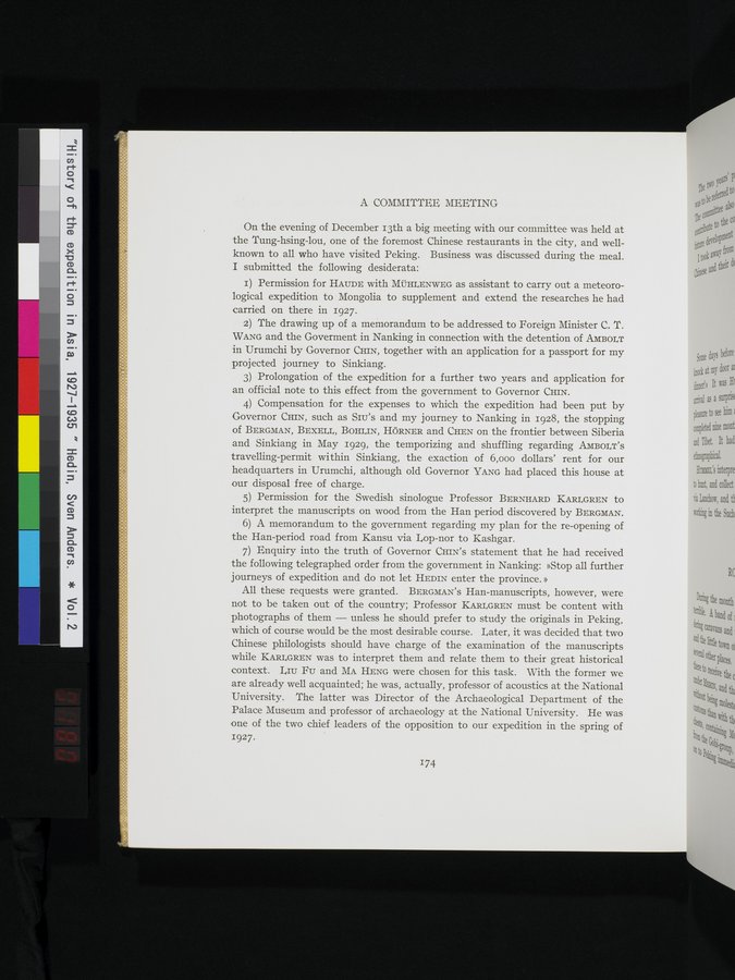 History of the Expedition in Asia, 1927-1935 : vol.2 / Page 250 (Color Image)
