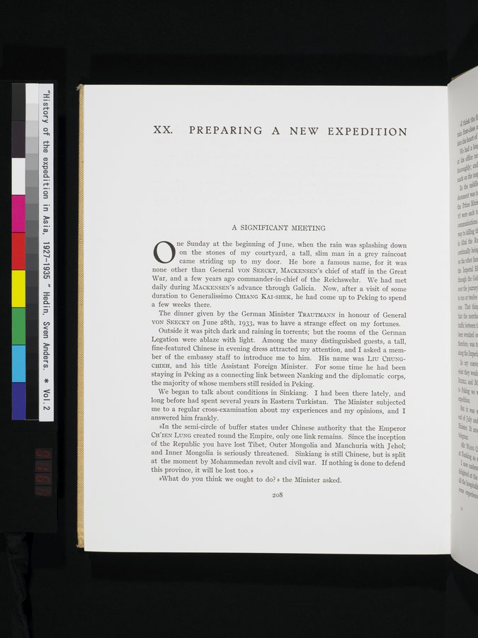 History of the Expedition in Asia, 1927-1935 : vol.2 / Page 288 (Color Image)