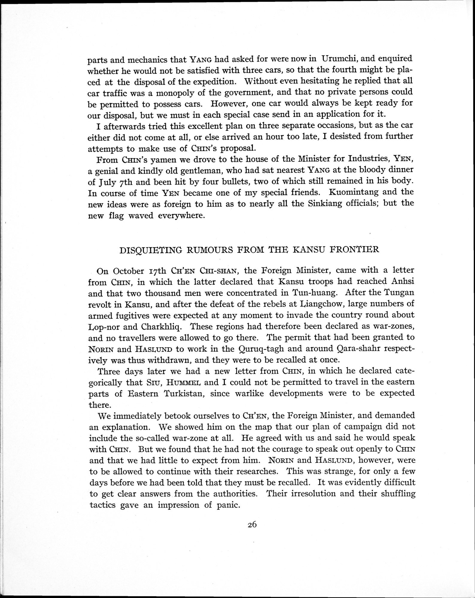 History of the Expedition in Asia, 1927-1935 : vol.2 / Page 54 (Grayscale High Resolution Image)