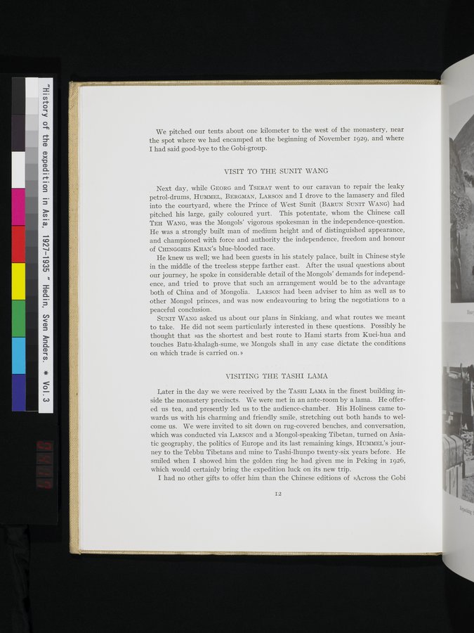 History of the Expedition in Asia, 1927-1935 : vol.3 / Page 38 (Color Image)