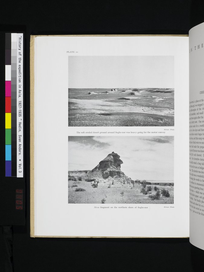 History of the expedition in Asia, 1927-1935 : vol.3 / 62 ページ（カラー画像）