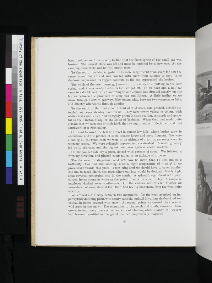 History of the Expedition in Asia, 1927-1935 : vol.3 / Page 82 (Color Image)