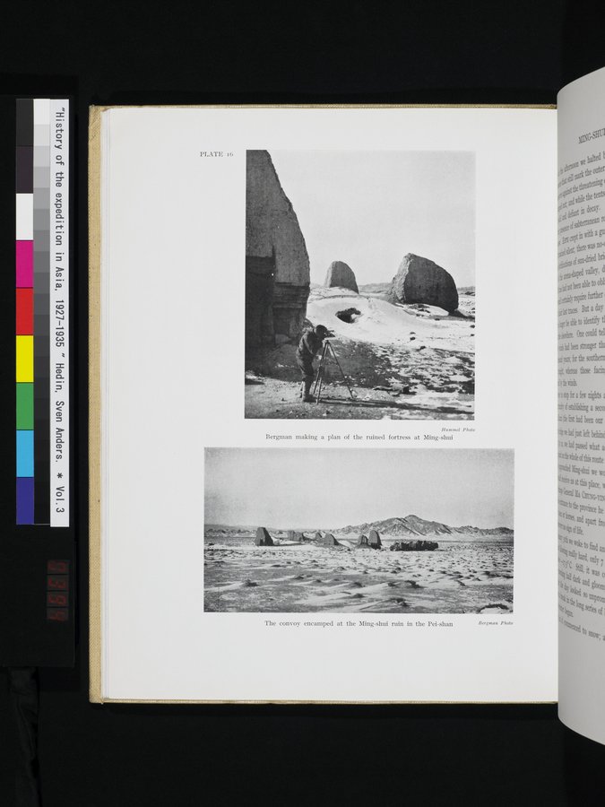 History of the Expedition in Asia, 1927-1935 : vol.3 / Page 84 (Color Image)