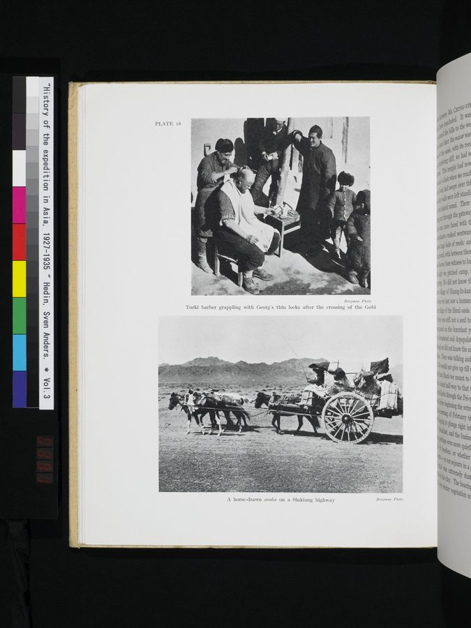 History of the expedition in Asia, 1927-1935 : vol.3 / 90 ページ（カラー画像）