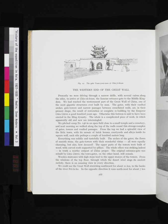 History of the expedition in Asia, 1927-1935 : vol.3 / 342 ページ（カラー画像）