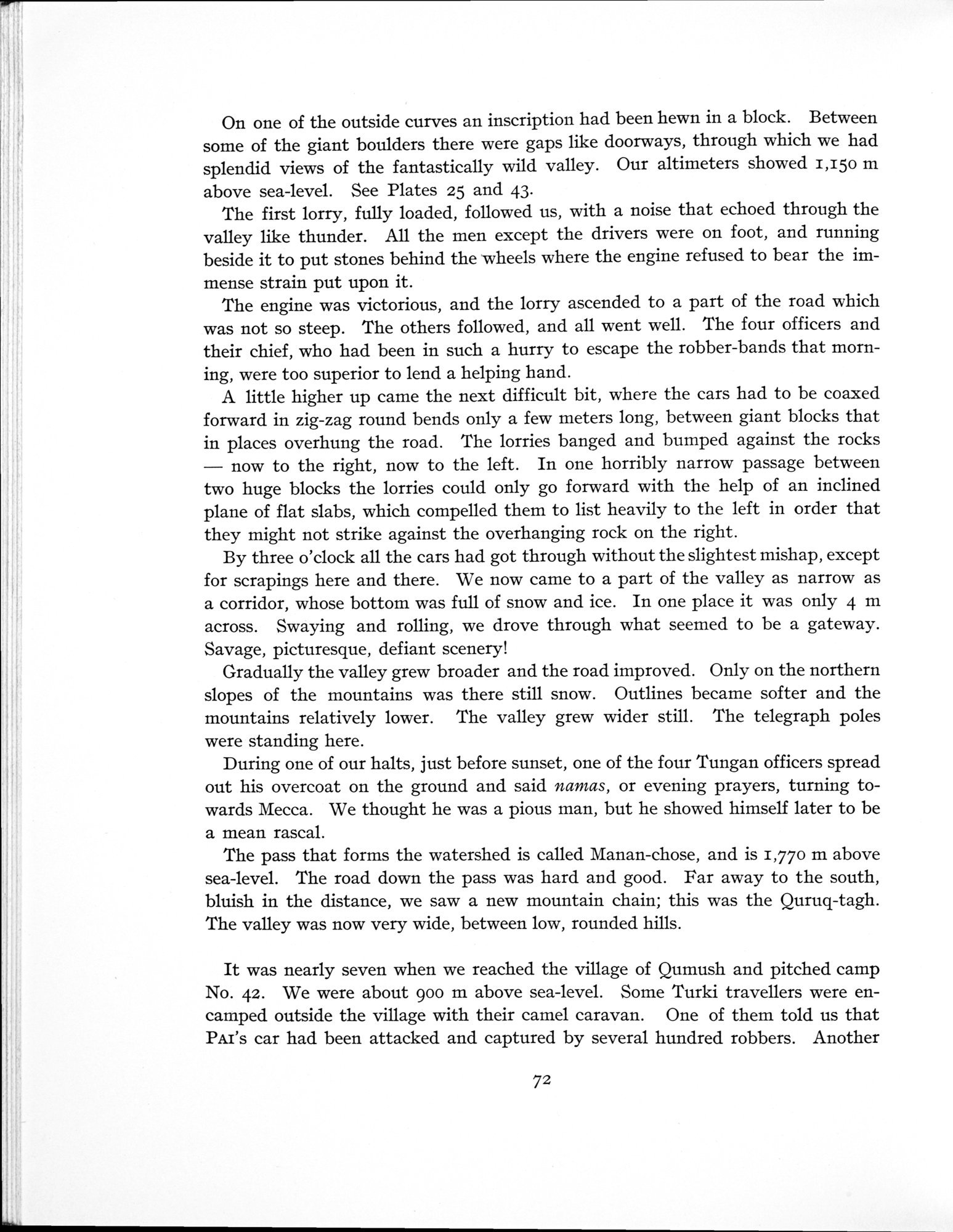 History of the Expedition in Asia, 1927-1935 : vol.3 / Page 120 (Grayscale High Resolution Image)