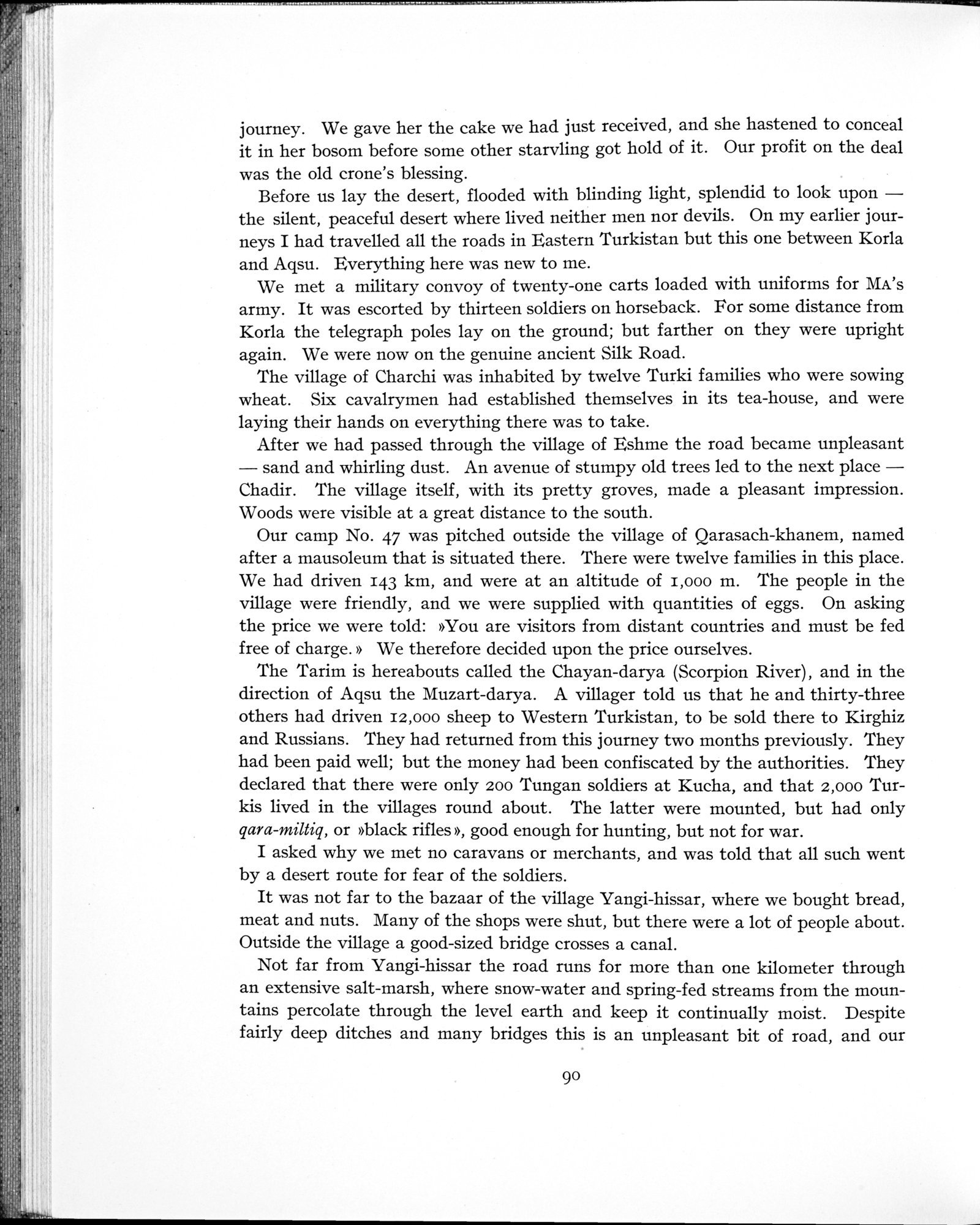 History of the Expedition in Asia, 1927-1935 : vol.3 / Page 140 (Grayscale High Resolution Image)