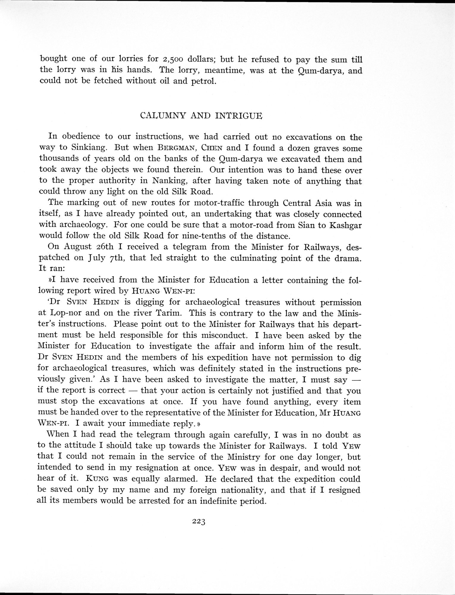History of the Expedition in Asia, 1927-1935 : vol.3 / Page 291 (Grayscale High Resolution Image)
