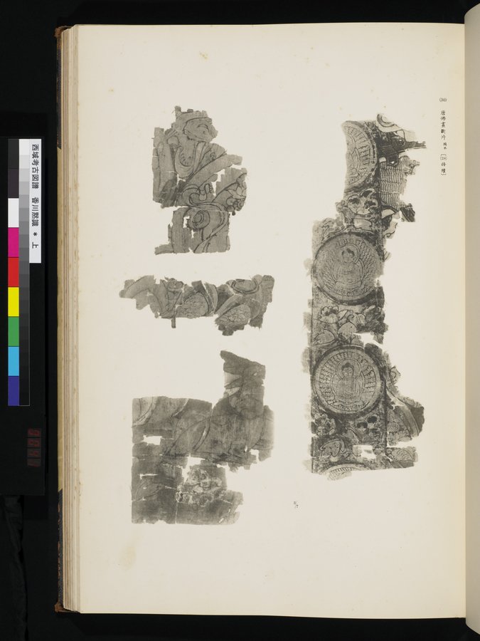 西域考古図譜 : vol.1 / 81 ページ（カラー画像）