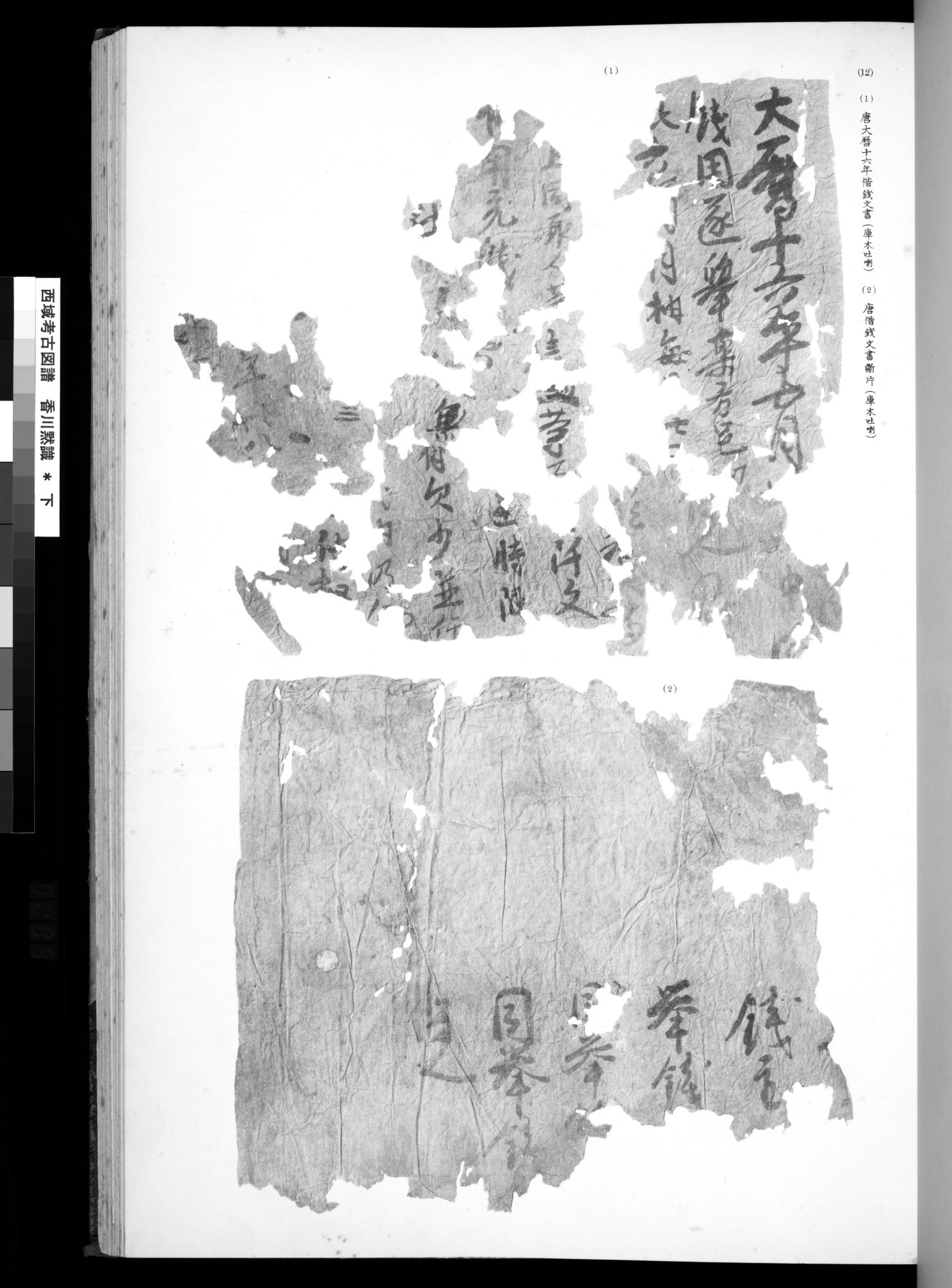西域考古図譜 : vol.2 / 197 ページ（白黒高解像度画像）