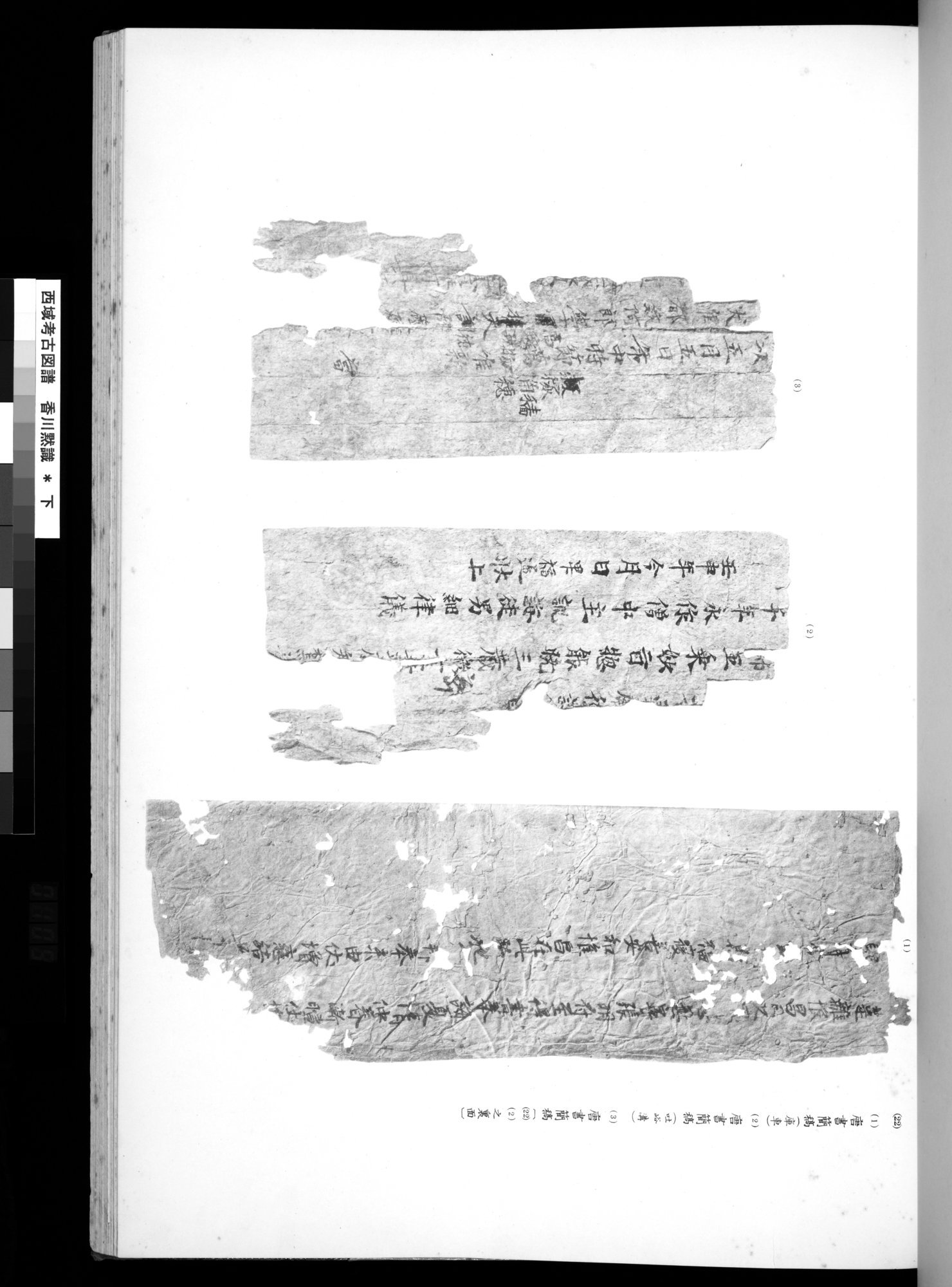 西域考古図譜 : vol.2 / Page 217 (Grayscale High Resolution Image)