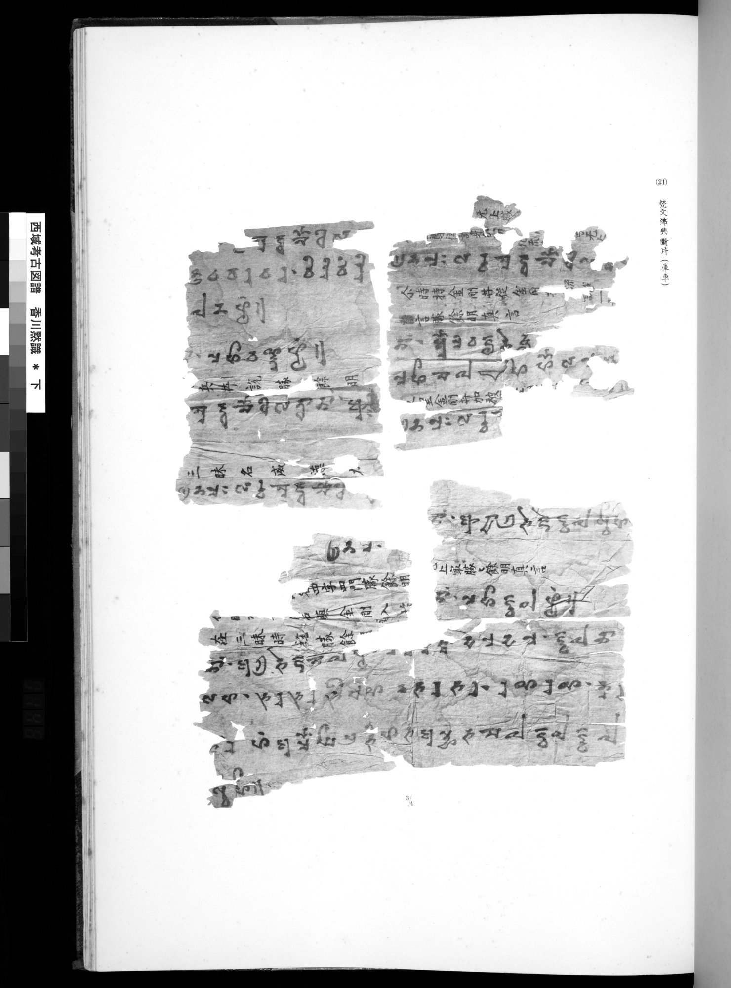西域考古図譜 : vol.2 / 295 ページ（白黒高解像度画像）