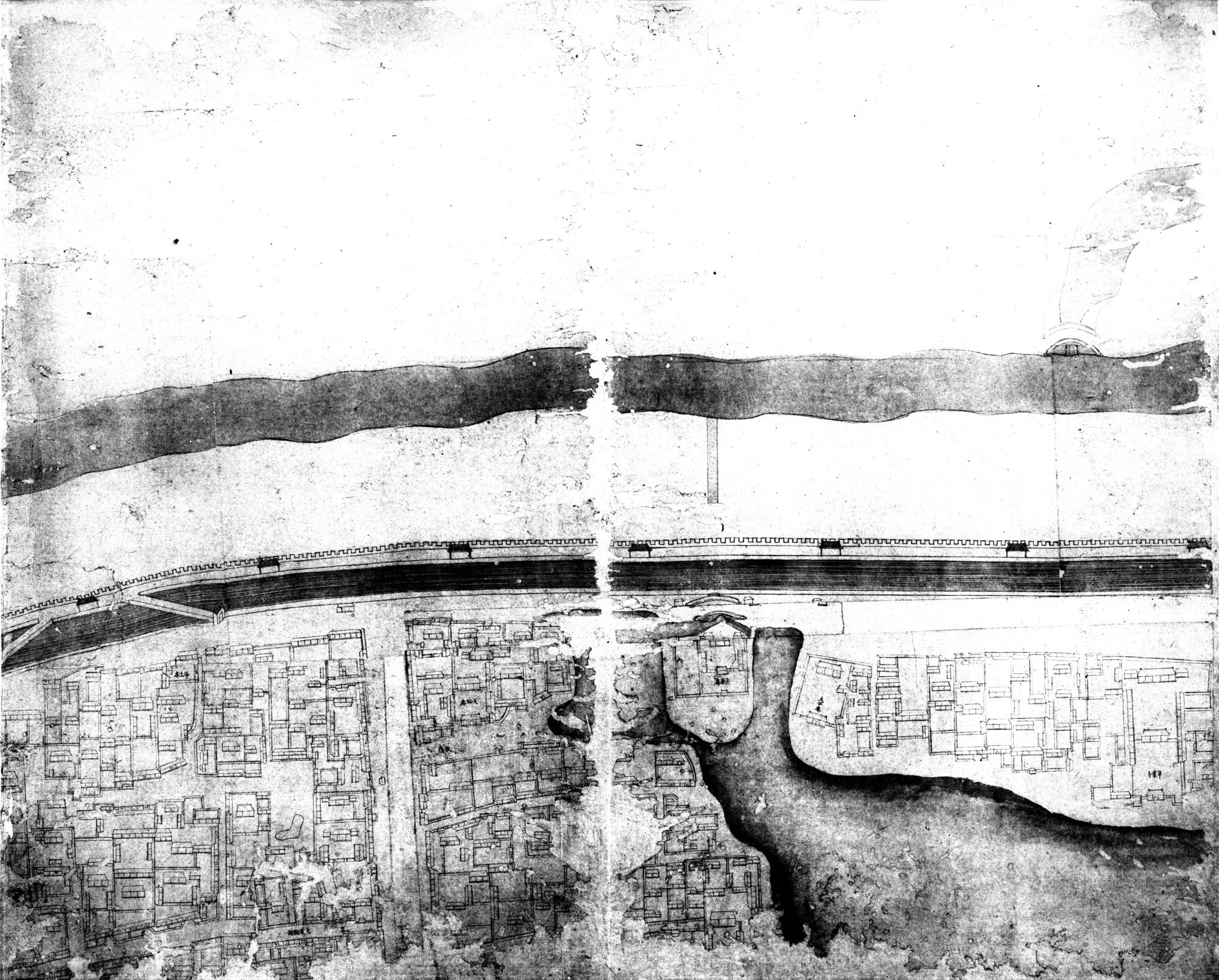 乾隆京城全図 : vol.1 / 10 ページ（白黒高解像度画像）