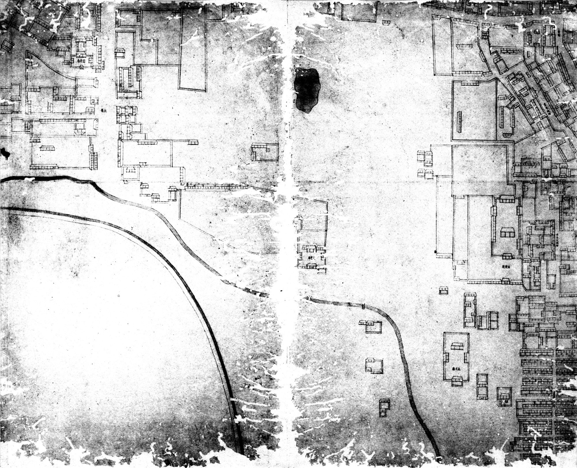 乾隆京城全図 : vol.14 / 5 ページ（白黒高解像度画像）