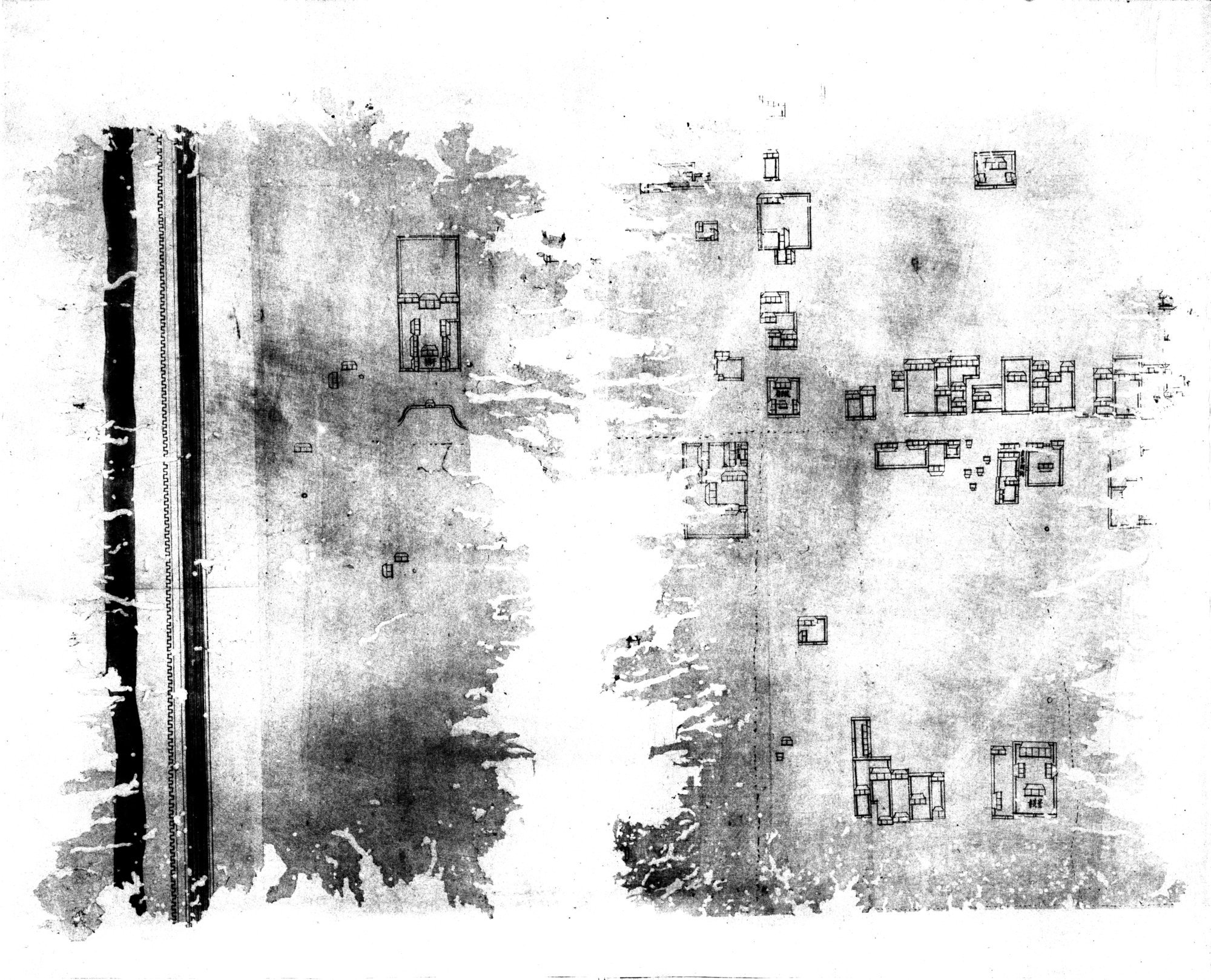 乾隆京城全図 : vol.15 / 14 ページ（白黒高解像度画像）