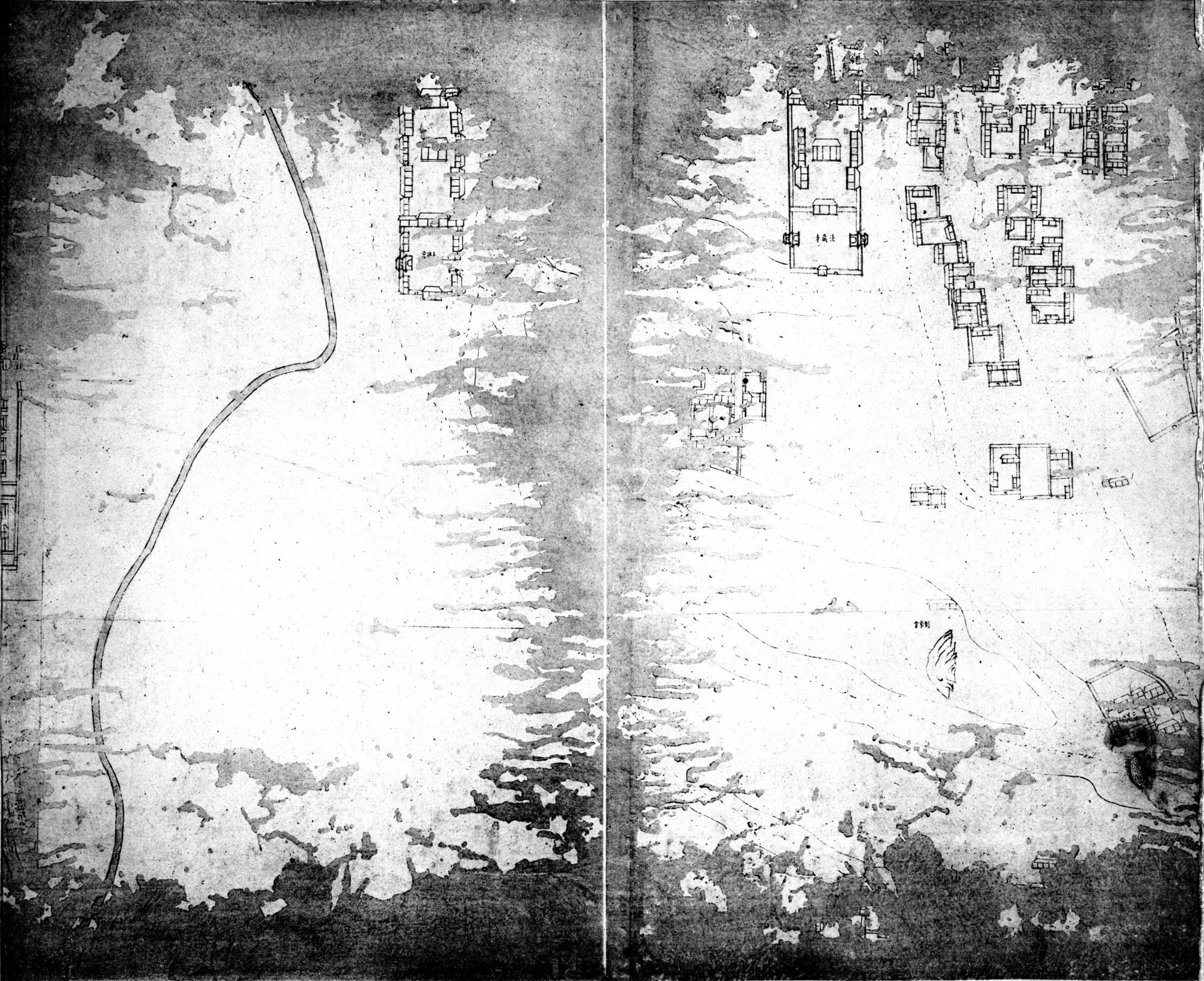 乾隆京城全図 : vol.16 / 4 ページ（白黒高解像度画像）