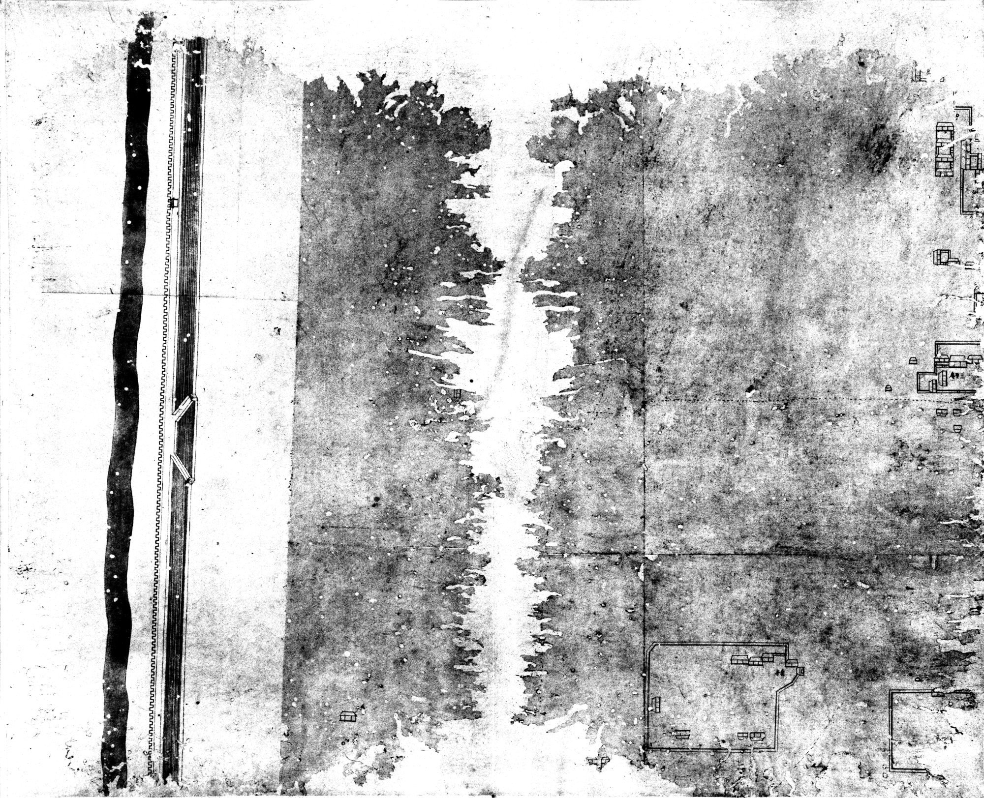 乾隆京城全図 : vol.16 / 14 ページ（白黒高解像度画像）