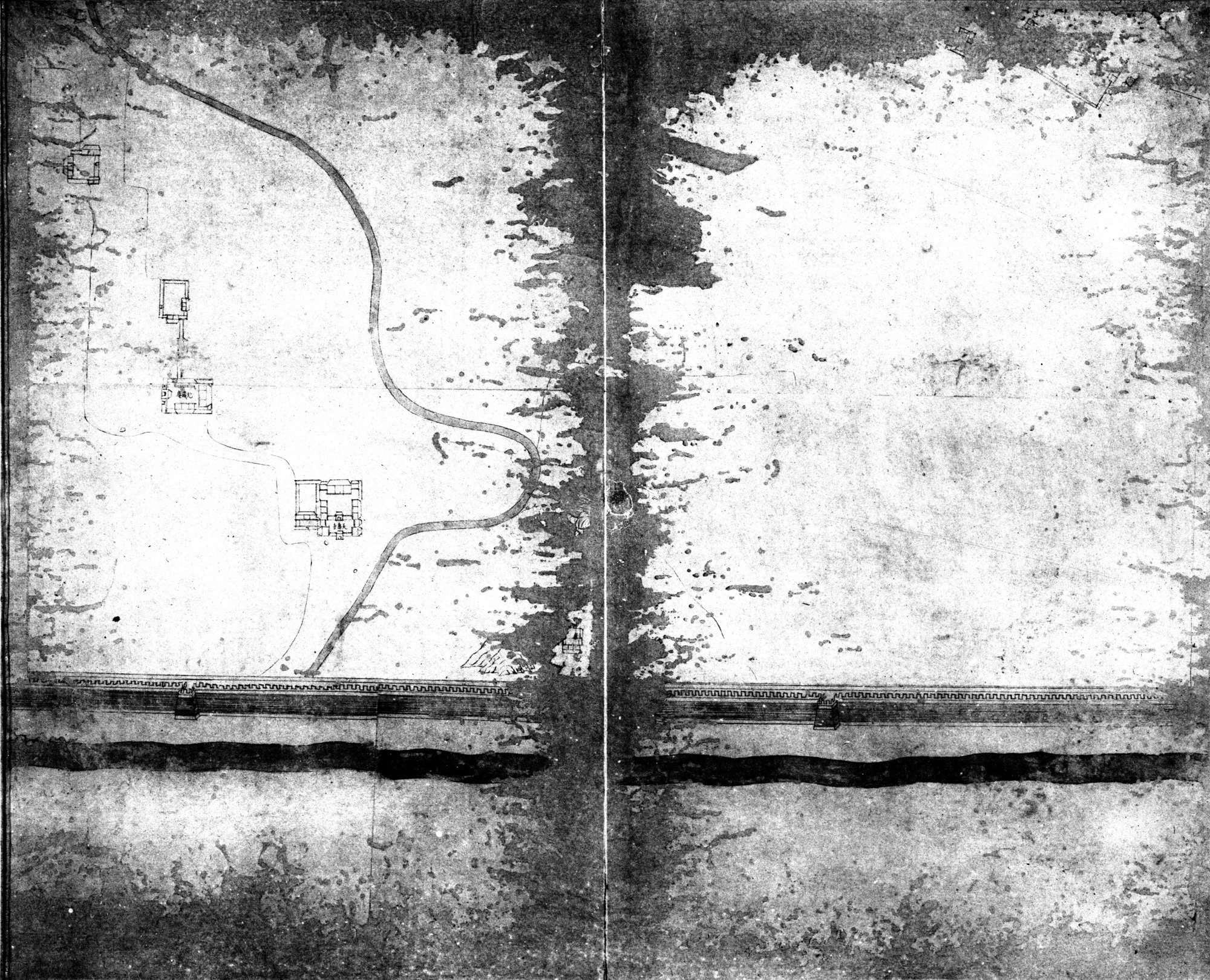 乾隆京城全図 : vol.17 / 4 ページ（白黒高解像度画像）