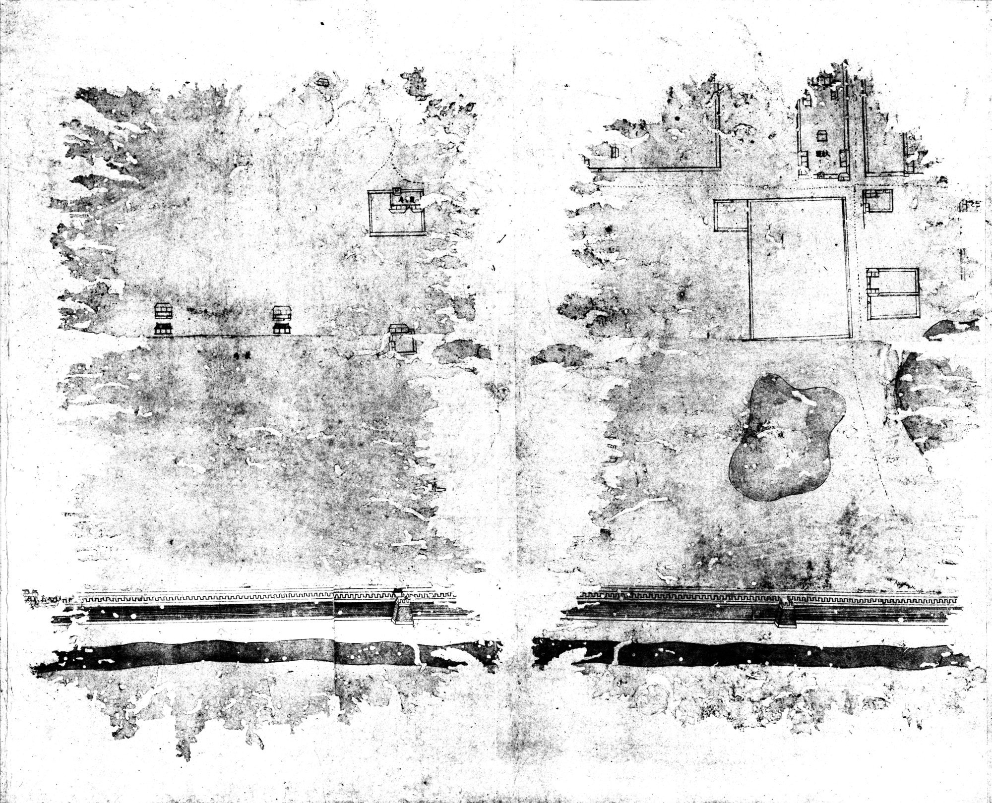乾隆京城全図 : vol.17 / 11 ページ（白黒高解像度画像）