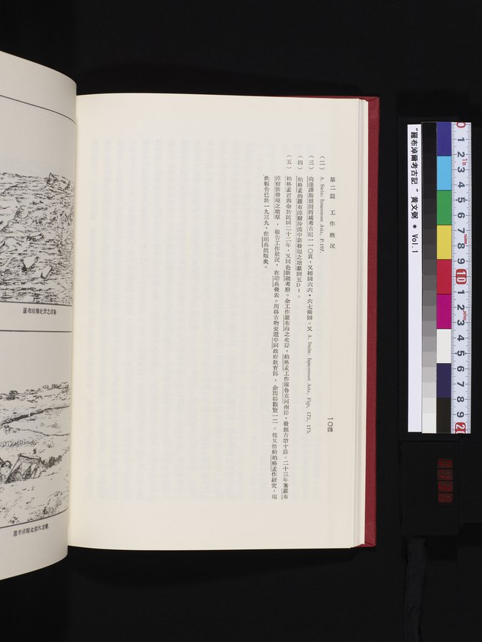 羅布淖爾考古記 : vol.1 / 136 ページ（カラー画像）