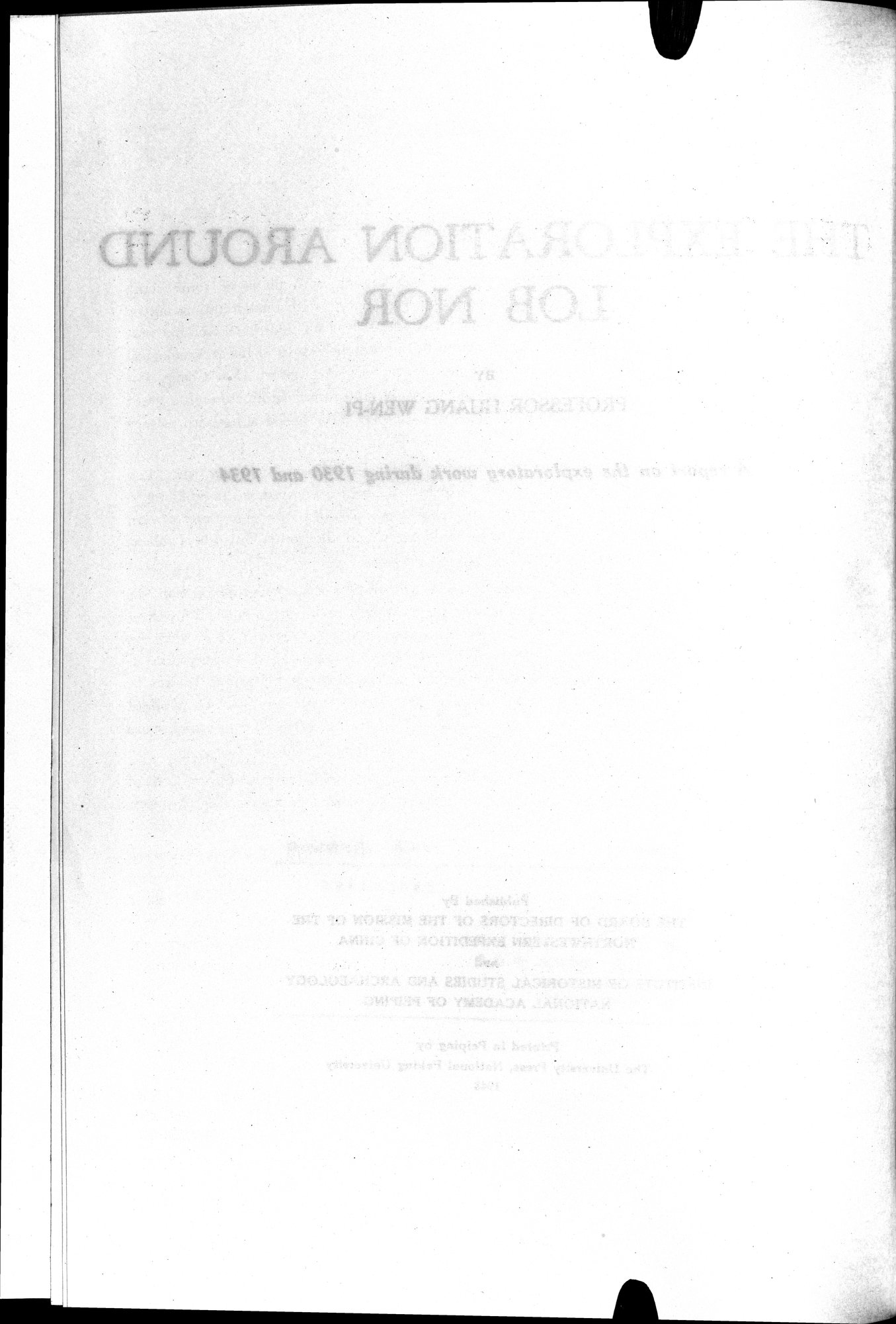羅布淖爾考古記 : vol.1 / 389 ページ（白黒高解像度画像）