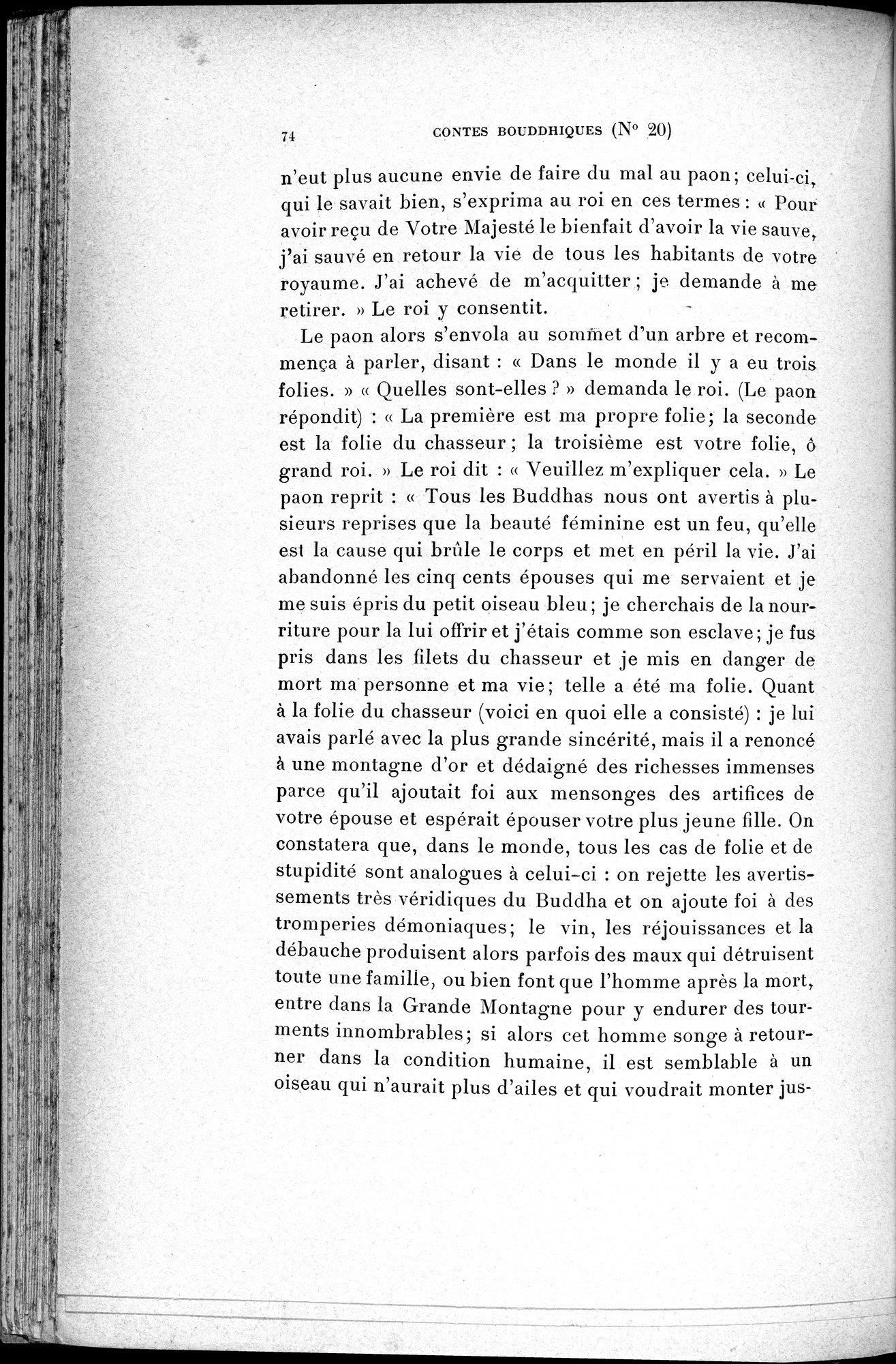 Cinq Cents Contes et Apologues : vol.1 / Page 108 (Grayscale High Resolution Image)