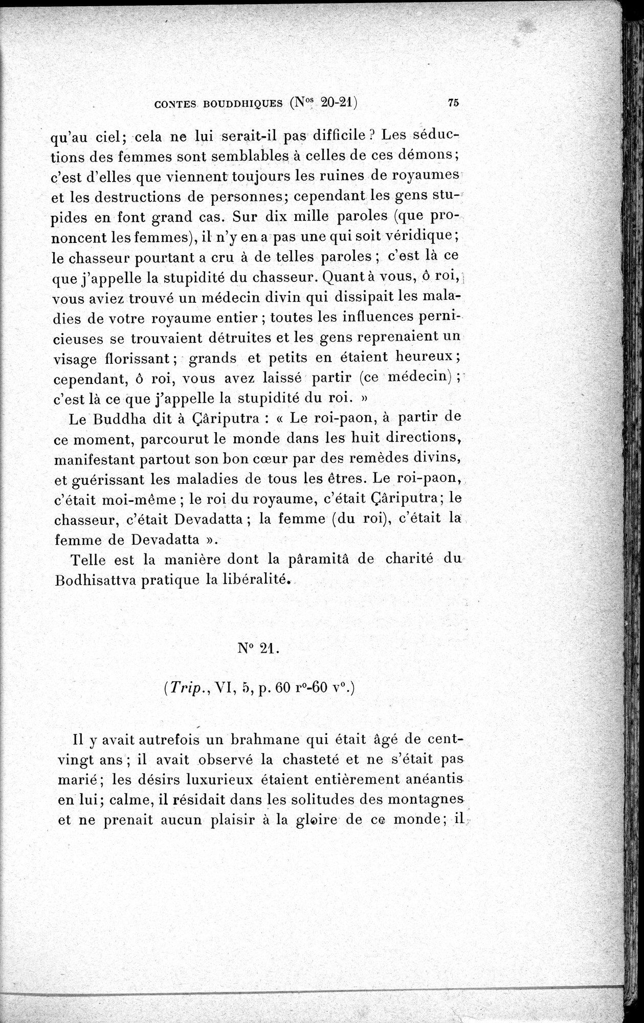 Cinq Cents Contes et Apologues : vol.1 / 109 ページ（白黒高解像度画像）