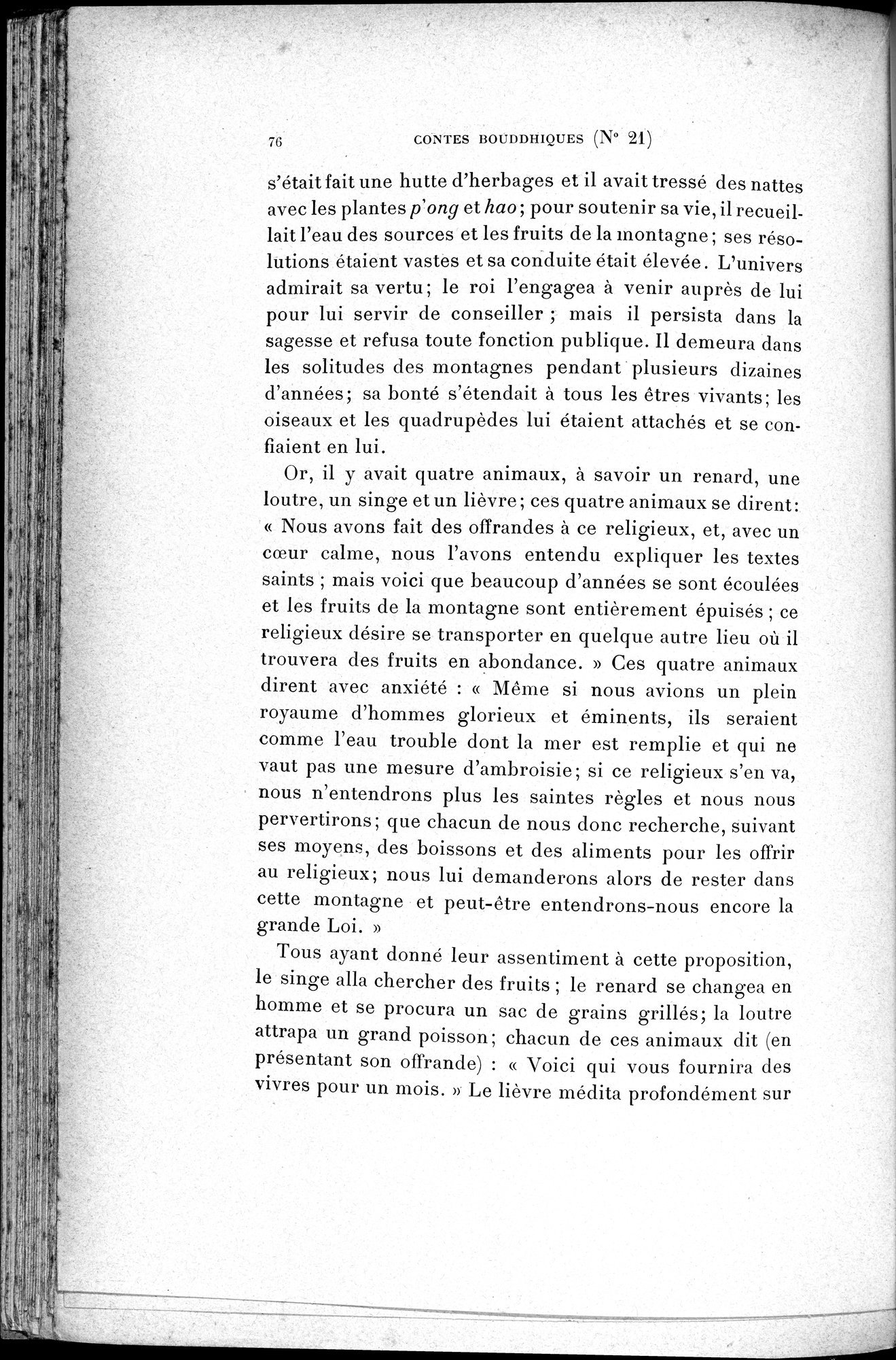 Cinq Cents Contes et Apologues : vol.1 / Page 110 (Grayscale High Resolution Image)
