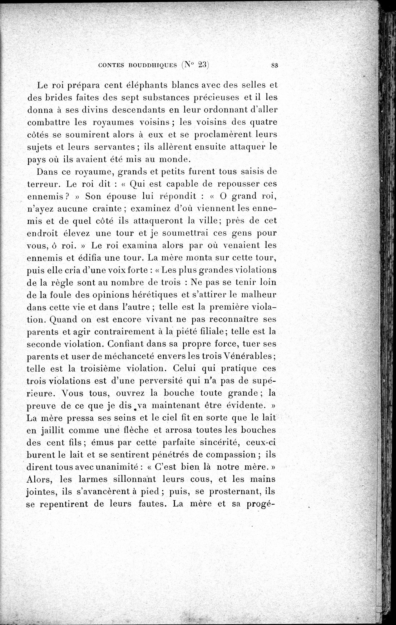 Cinq Cents Contes et Apologues : vol.1 / 117 ページ（白黒高解像度画像）