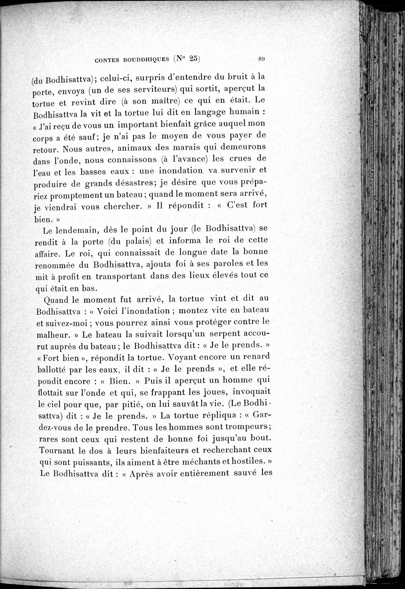 Cinq Cents Contes et Apologues : vol.1 / 123 ページ（白黒高解像度画像）