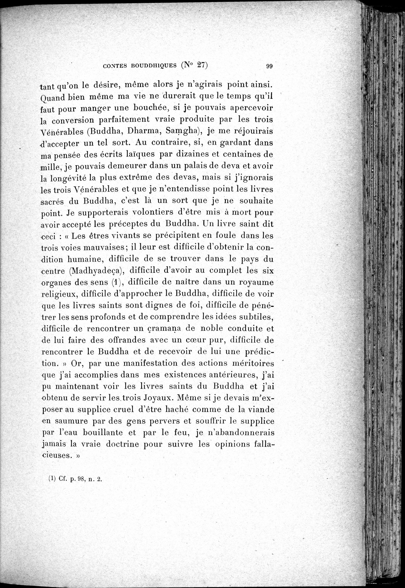 Cinq Cents Contes et Apologues : vol.1 / 133 ページ（白黒高解像度画像）