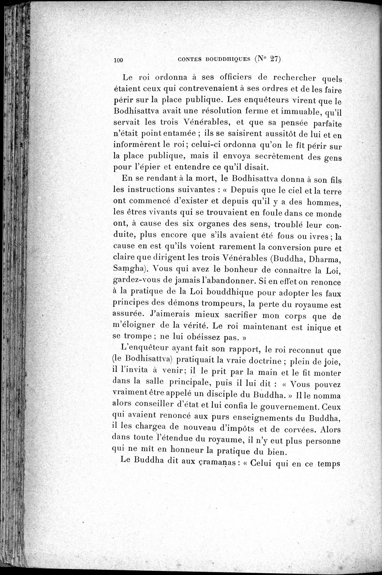 Cinq Cents Contes et Apologues : vol.1 / 134 ページ（白黒高解像度画像）