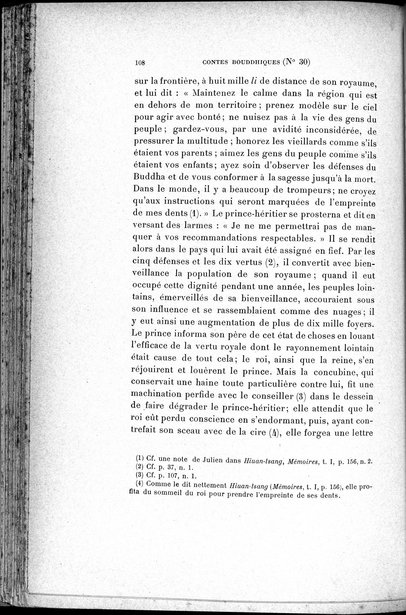 Cinq Cents Contes et Apologues : vol.1 / Page 142 (Grayscale High Resolution Image)