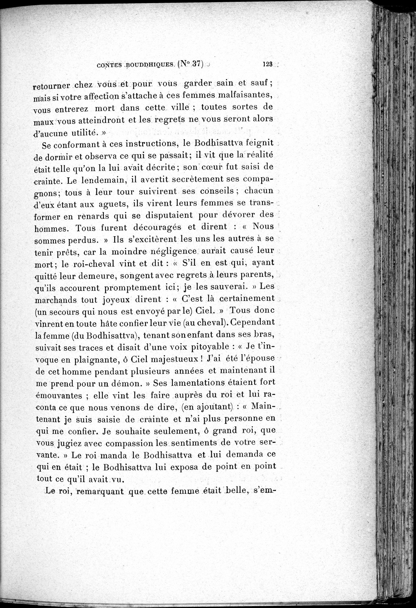Cinq Cents Contes et Apologues : vol.1 / 157 ページ（白黒高解像度画像）