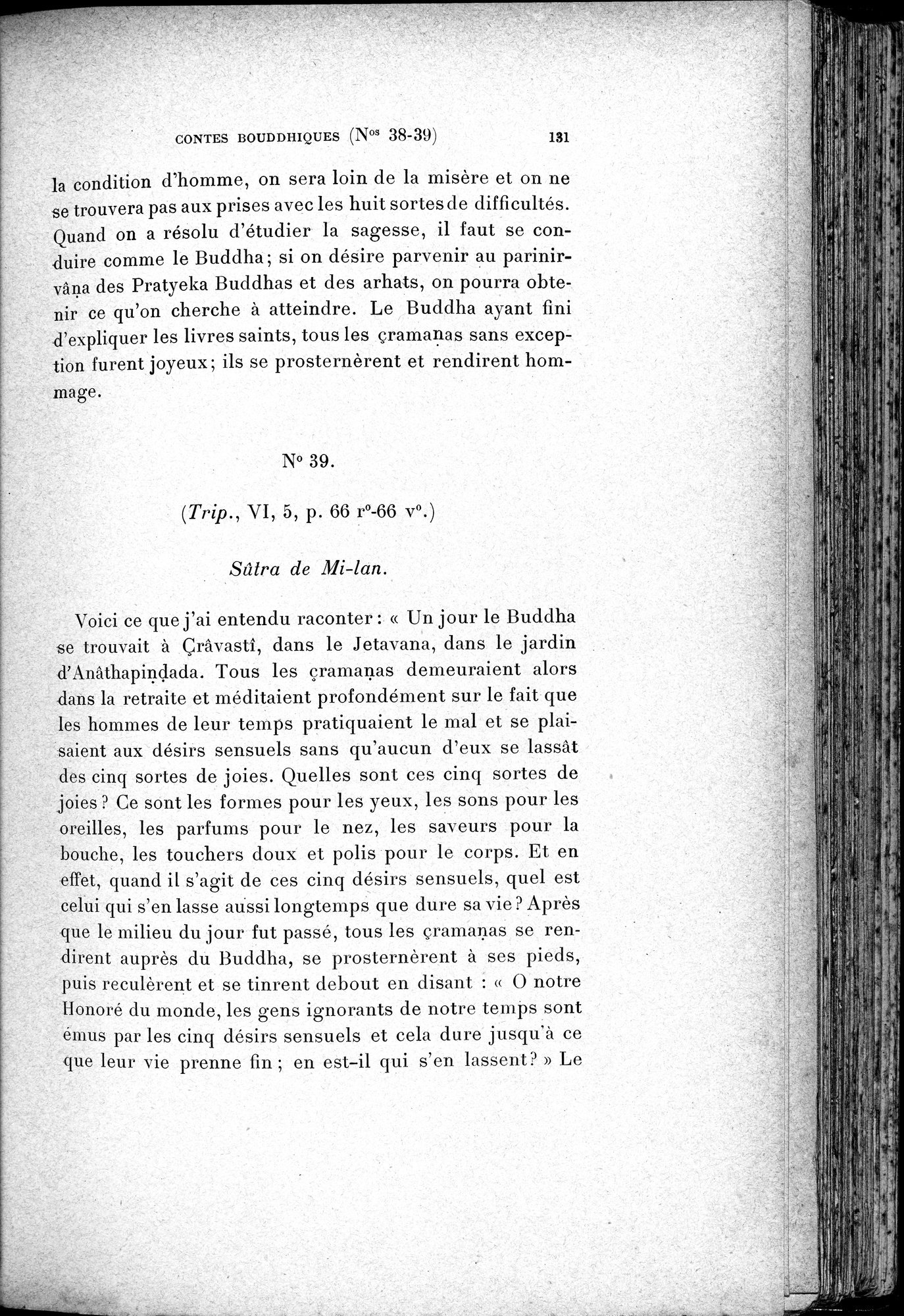Cinq Cents Contes et Apologues : vol.1 / 165 ページ（白黒高解像度画像）