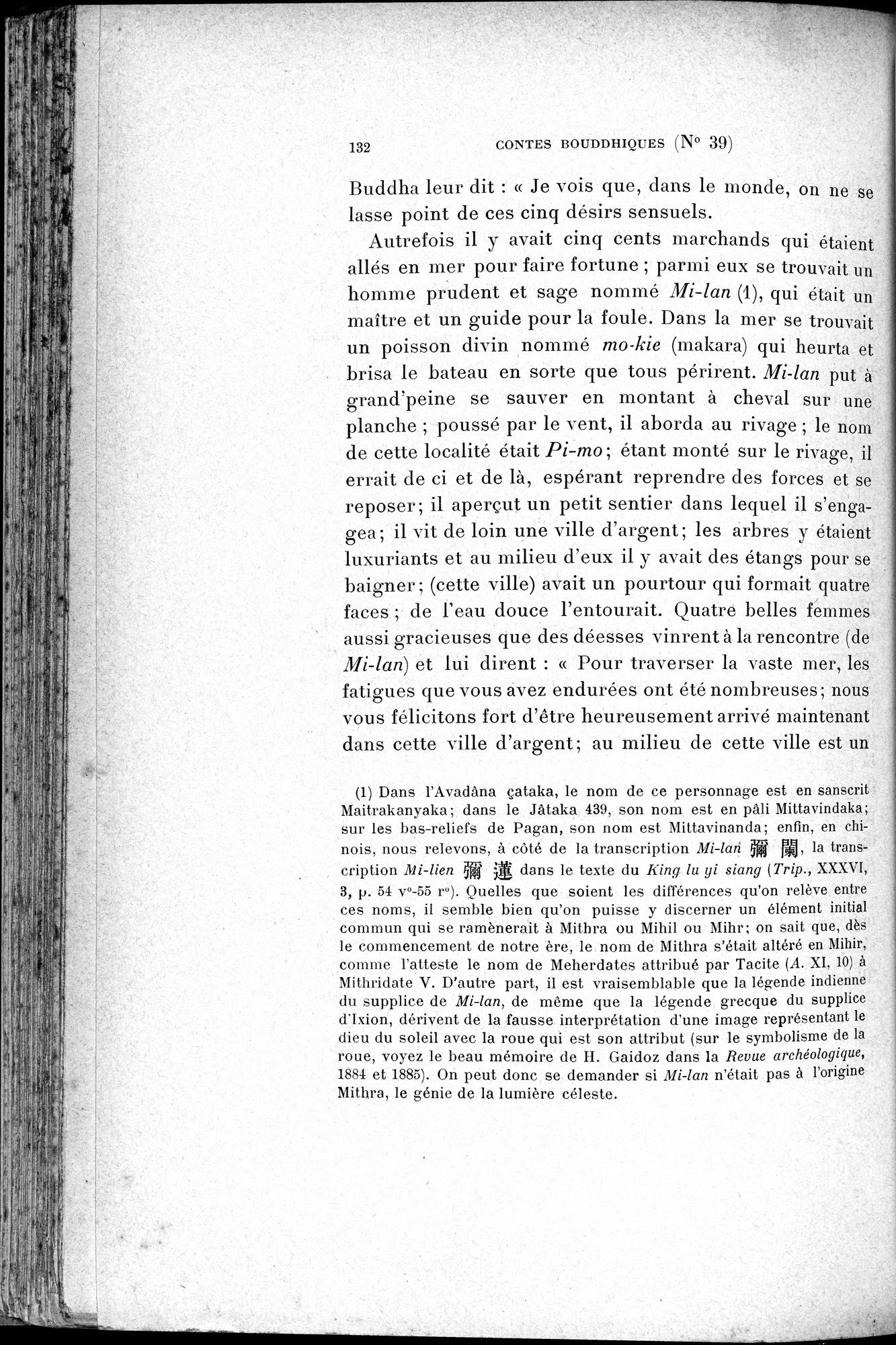 Cinq Cents Contes et Apologues : vol.1 / 166 ページ（白黒高解像度画像）
