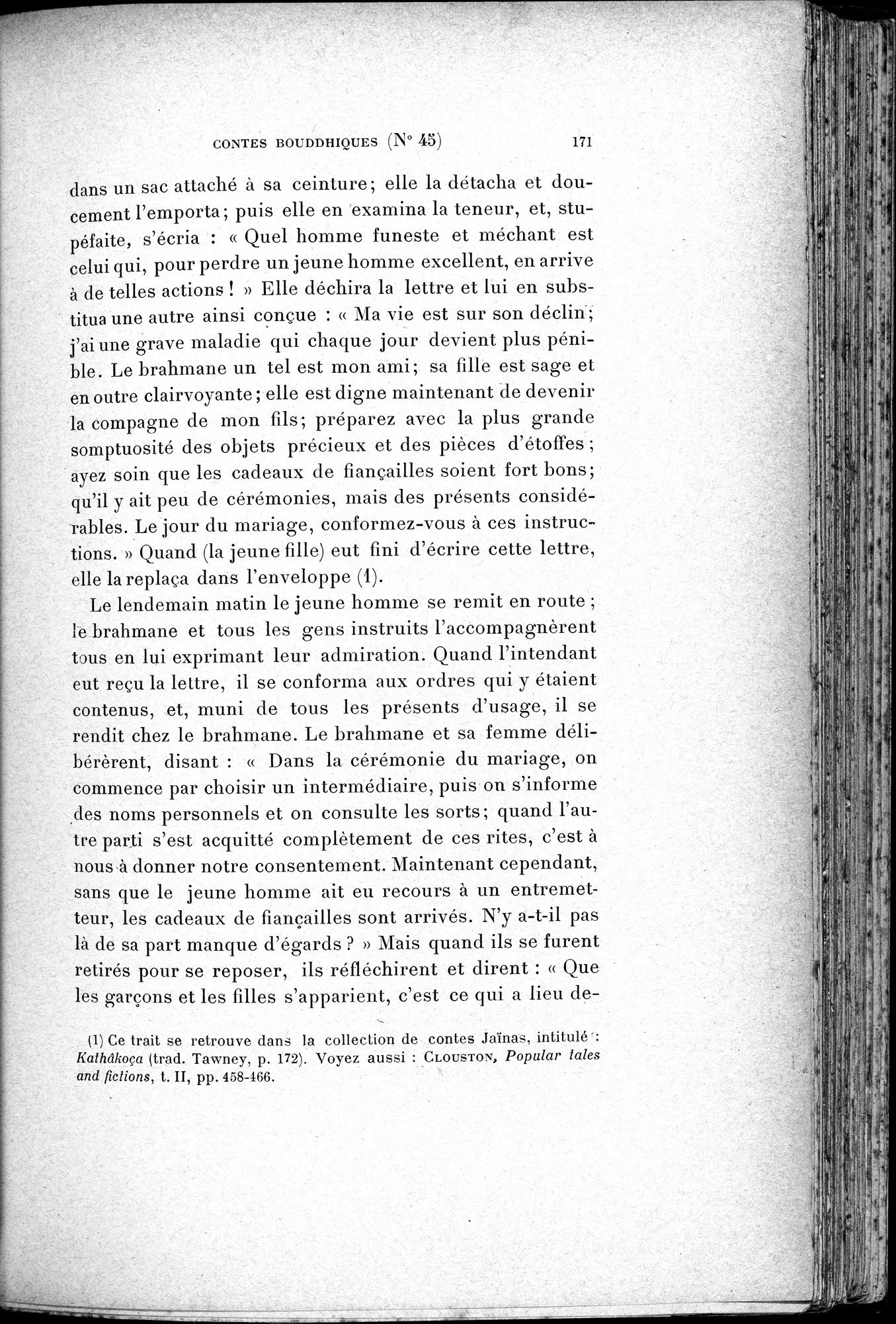 Cinq Cents Contes et Apologues : vol.1 / 205 ページ（白黒高解像度画像）