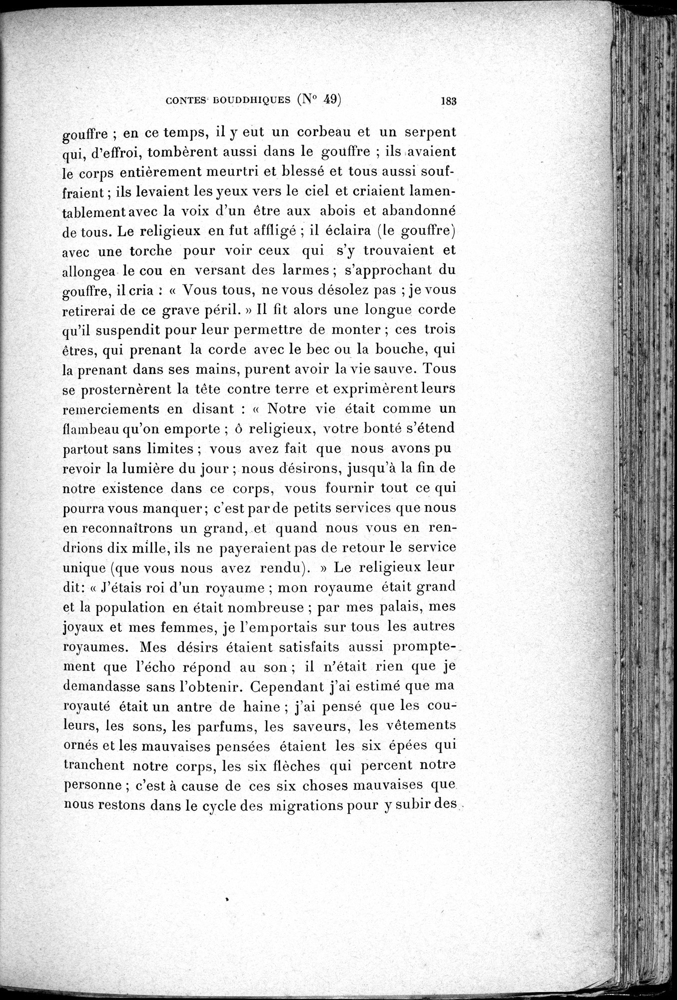 Cinq Cents Contes et Apologues : vol.1 / 217 ページ（白黒高解像度画像）