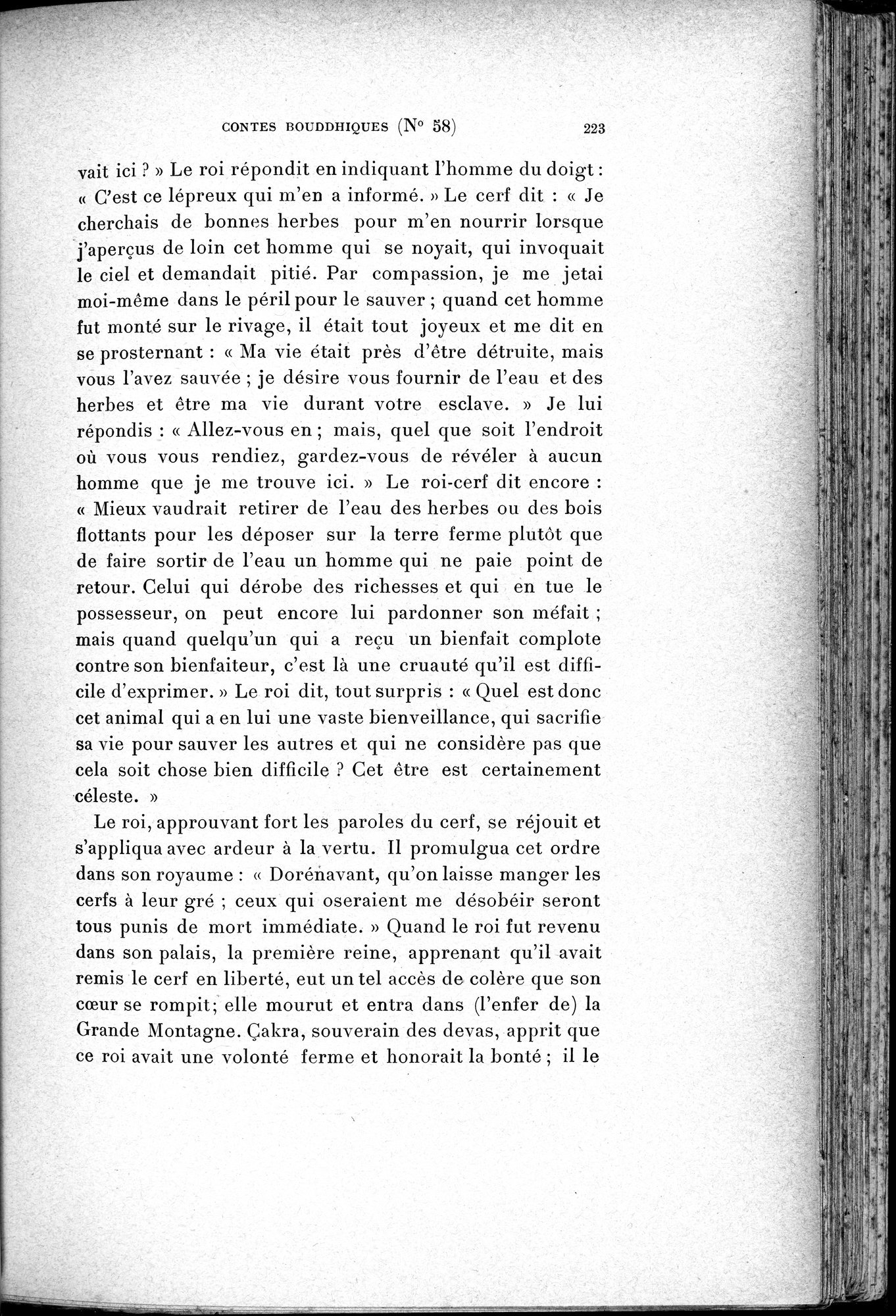 Cinq Cents Contes et Apologues : vol.1 / 257 ページ（白黒高解像度画像）
