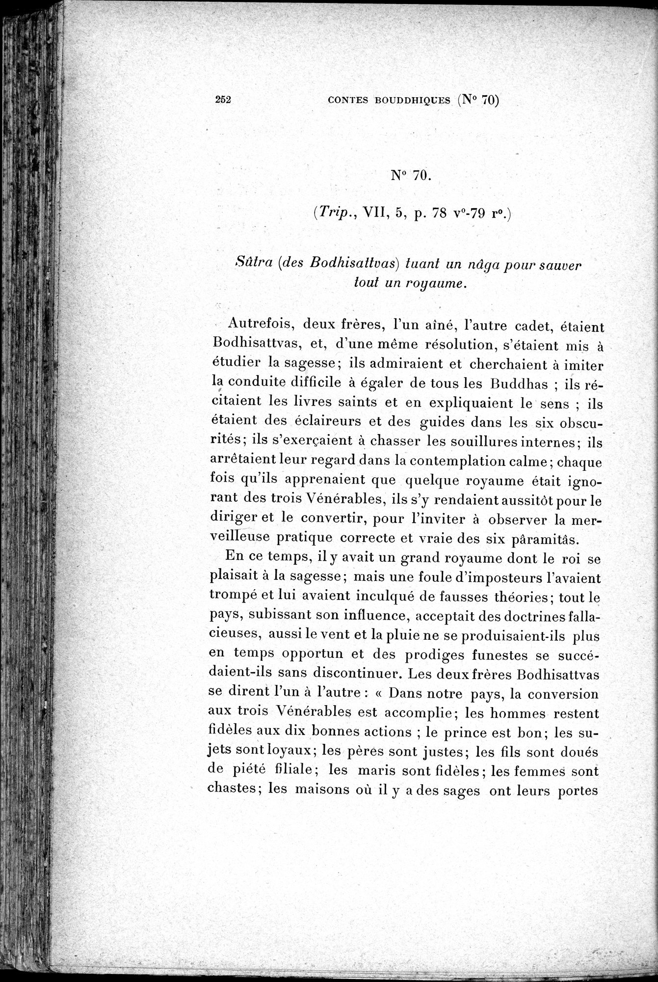 Cinq Cents Contes et Apologues : vol.1 / 286 ページ（白黒高解像度画像）