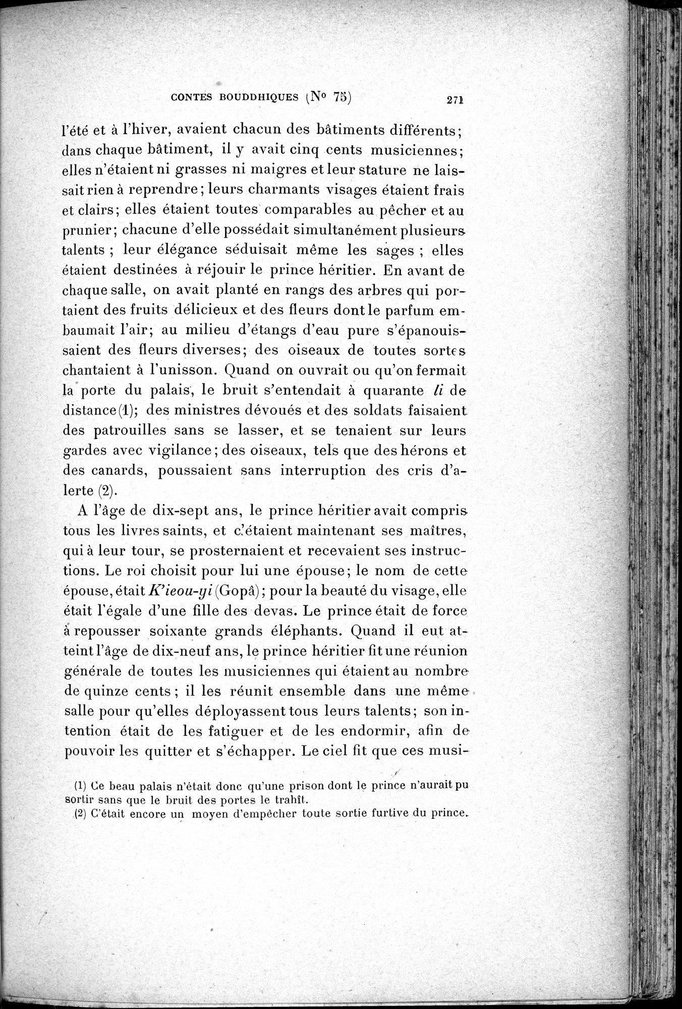 Cinq Cents Contes et Apologues : vol.1 / Page 305 (Grayscale High Resolution Image)