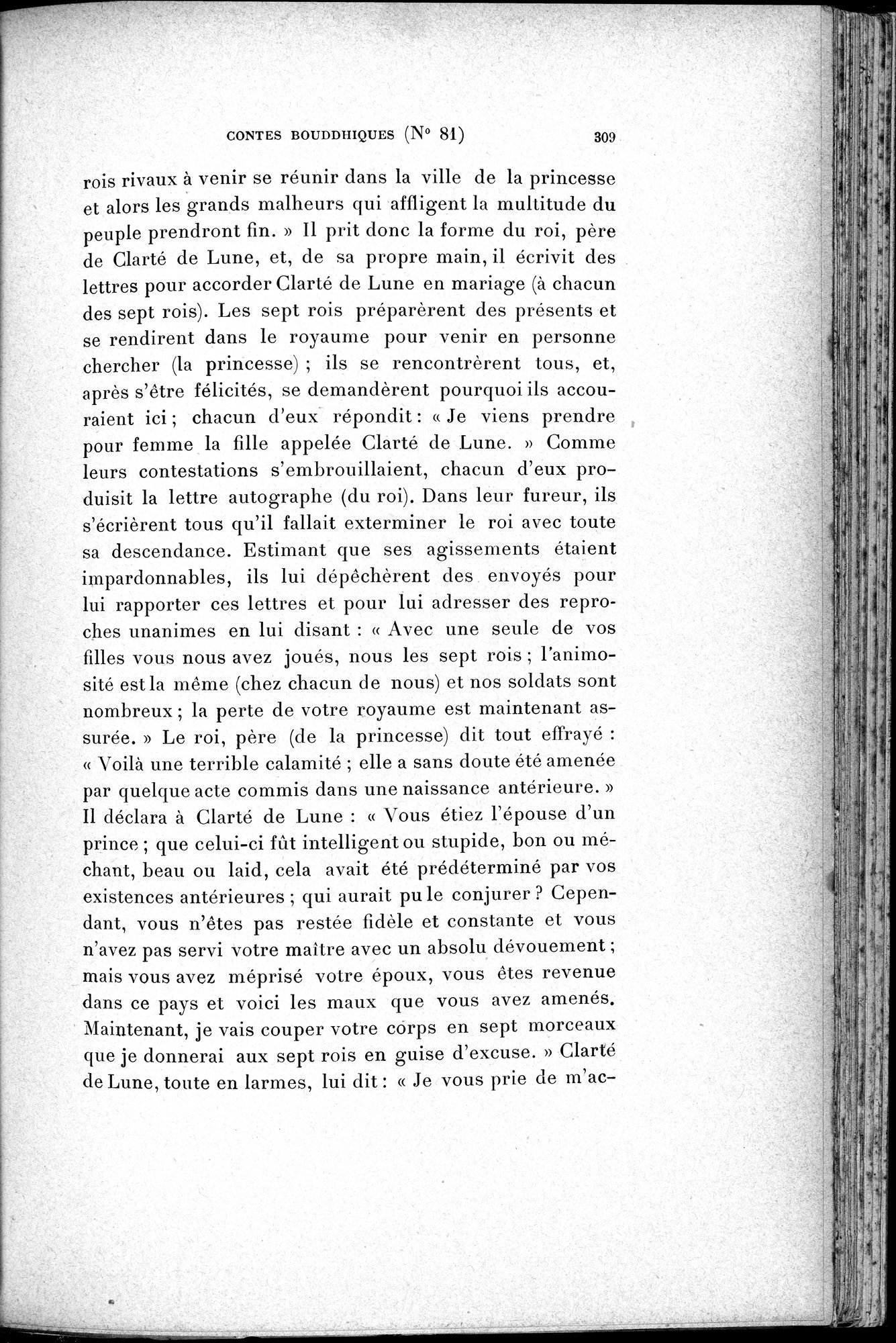 Cinq Cents Contes et Apologues : vol.1 / 343 ページ（白黒高解像度画像）