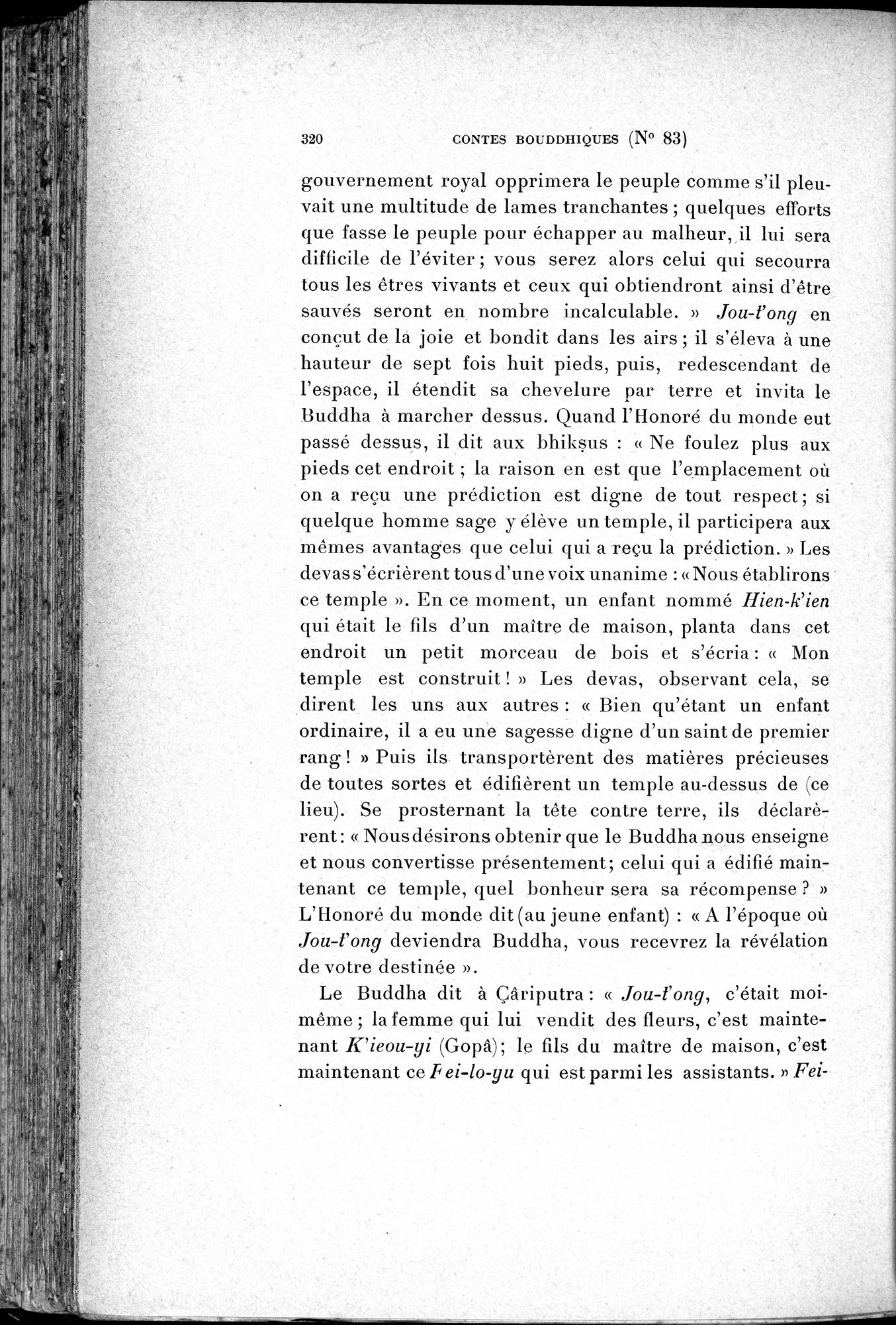 Cinq Cents Contes et Apologues : vol.1 / 354 ページ（白黒高解像度画像）