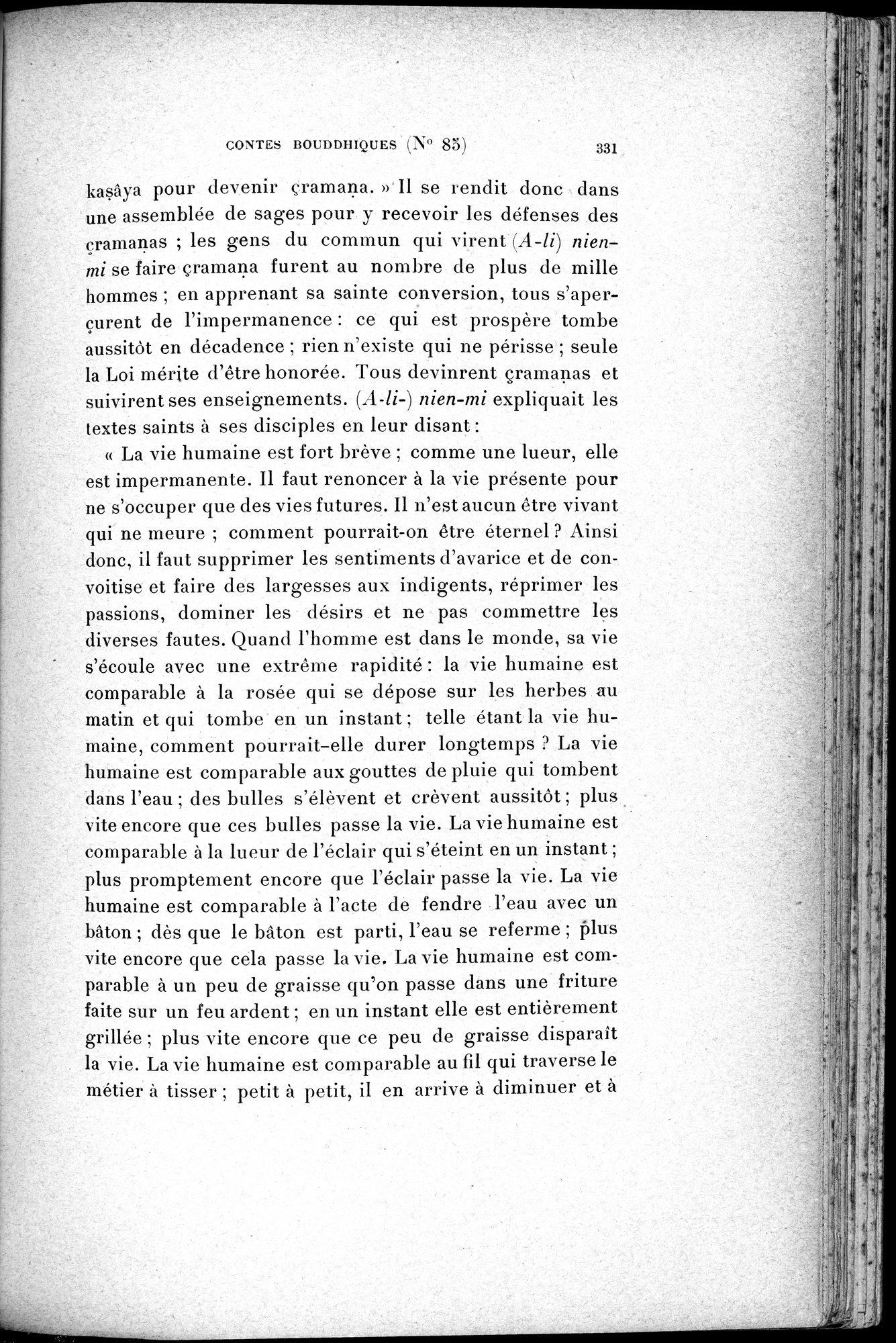 Cinq Cents Contes et Apologues : vol.1 / 365 ページ（白黒高解像度画像）