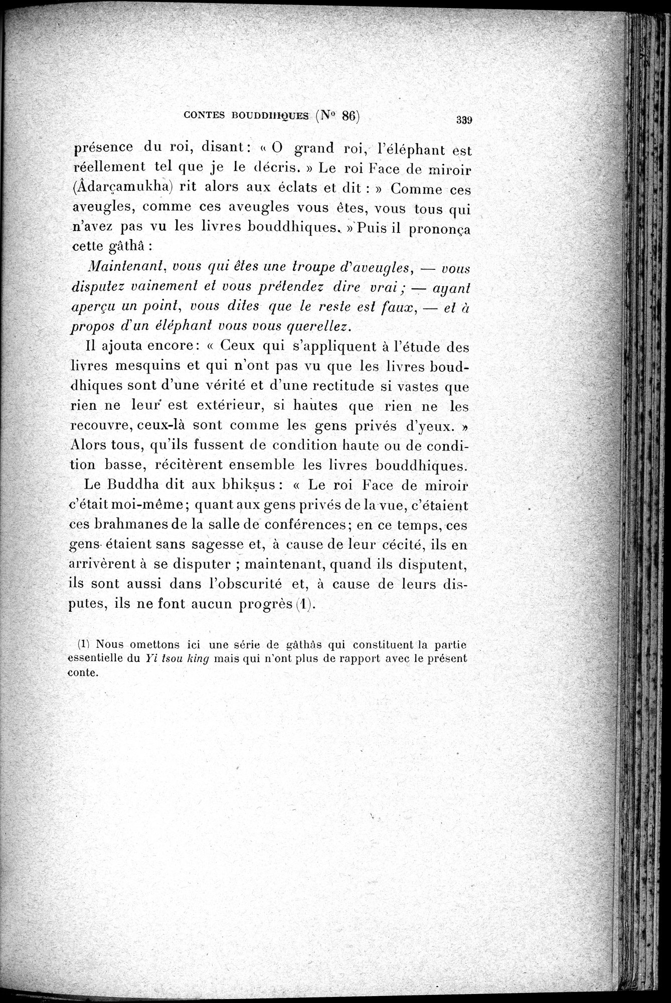 Cinq Cents Contes et Apologues : vol.1 / 373 ページ（白黒高解像度画像）