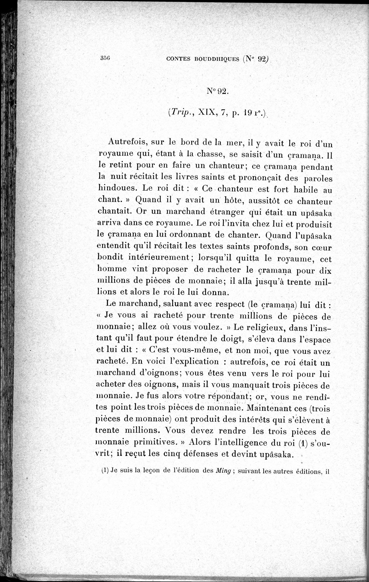 Cinq Cents Contes et Apologues : vol.1 / 390 ページ（白黒高解像度画像）